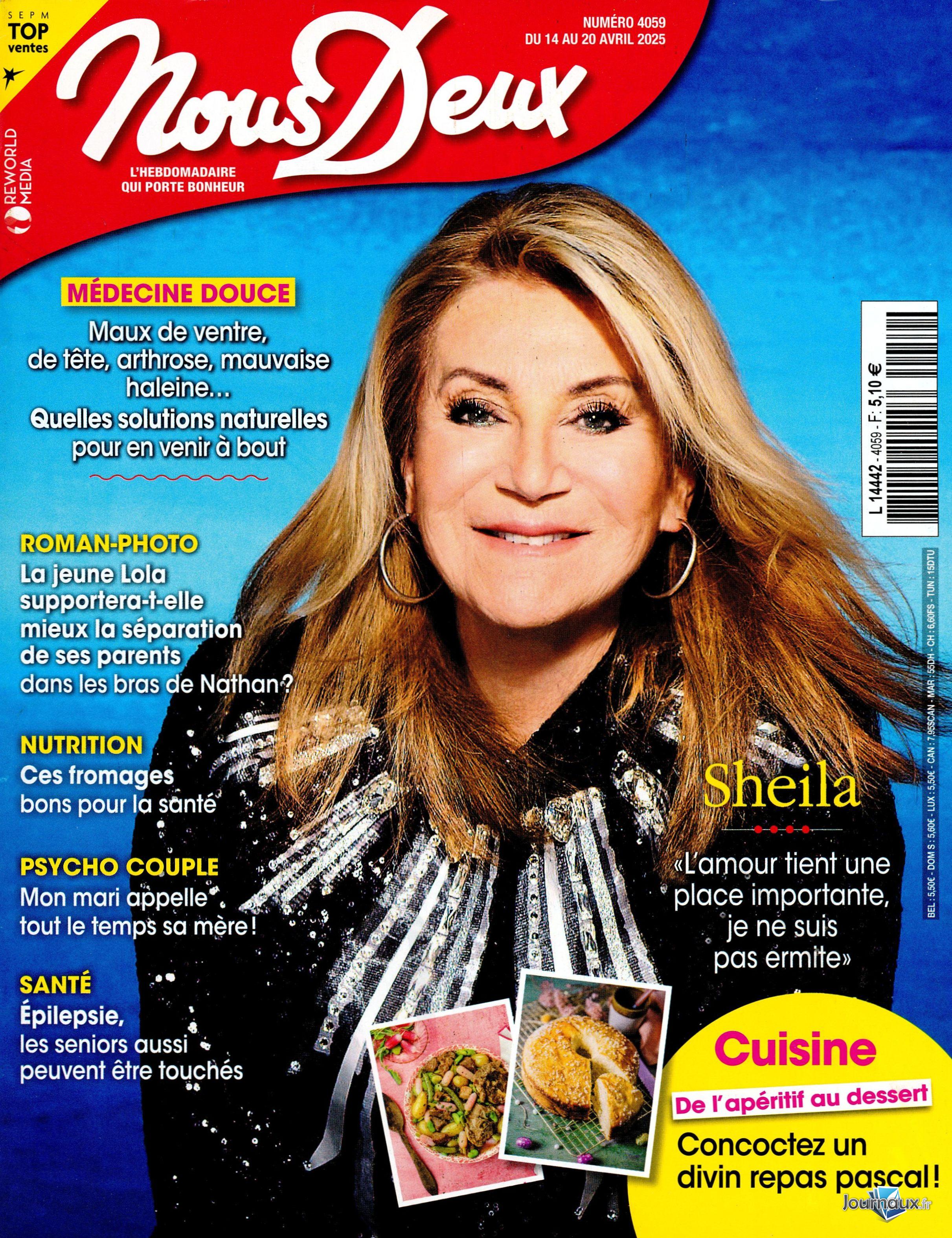 Nous Deux + Livre n° 4059 2025-04-14