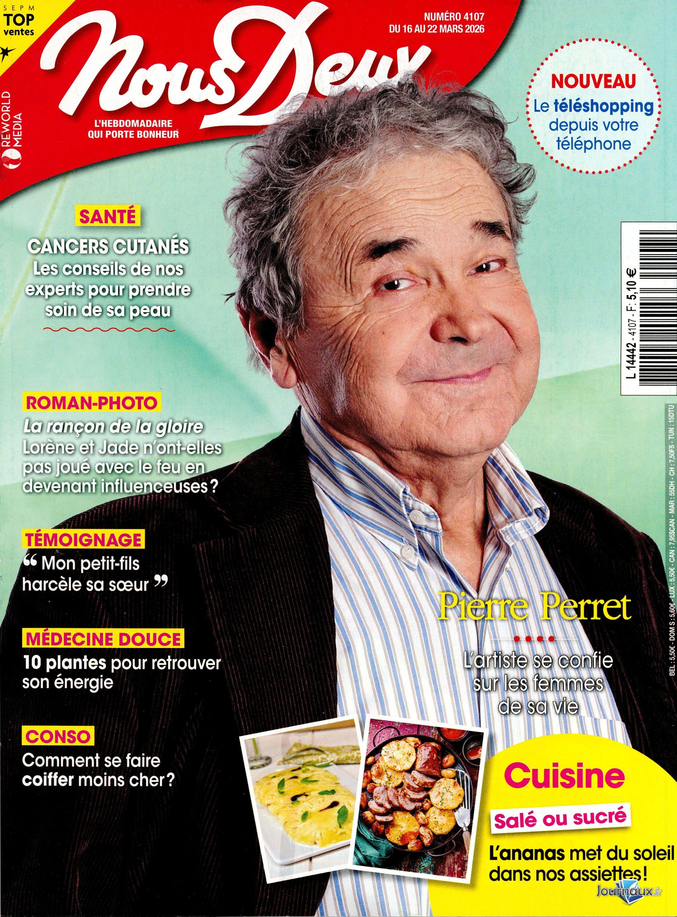 Nous Deux + Livre n° 4107 2026-03-16