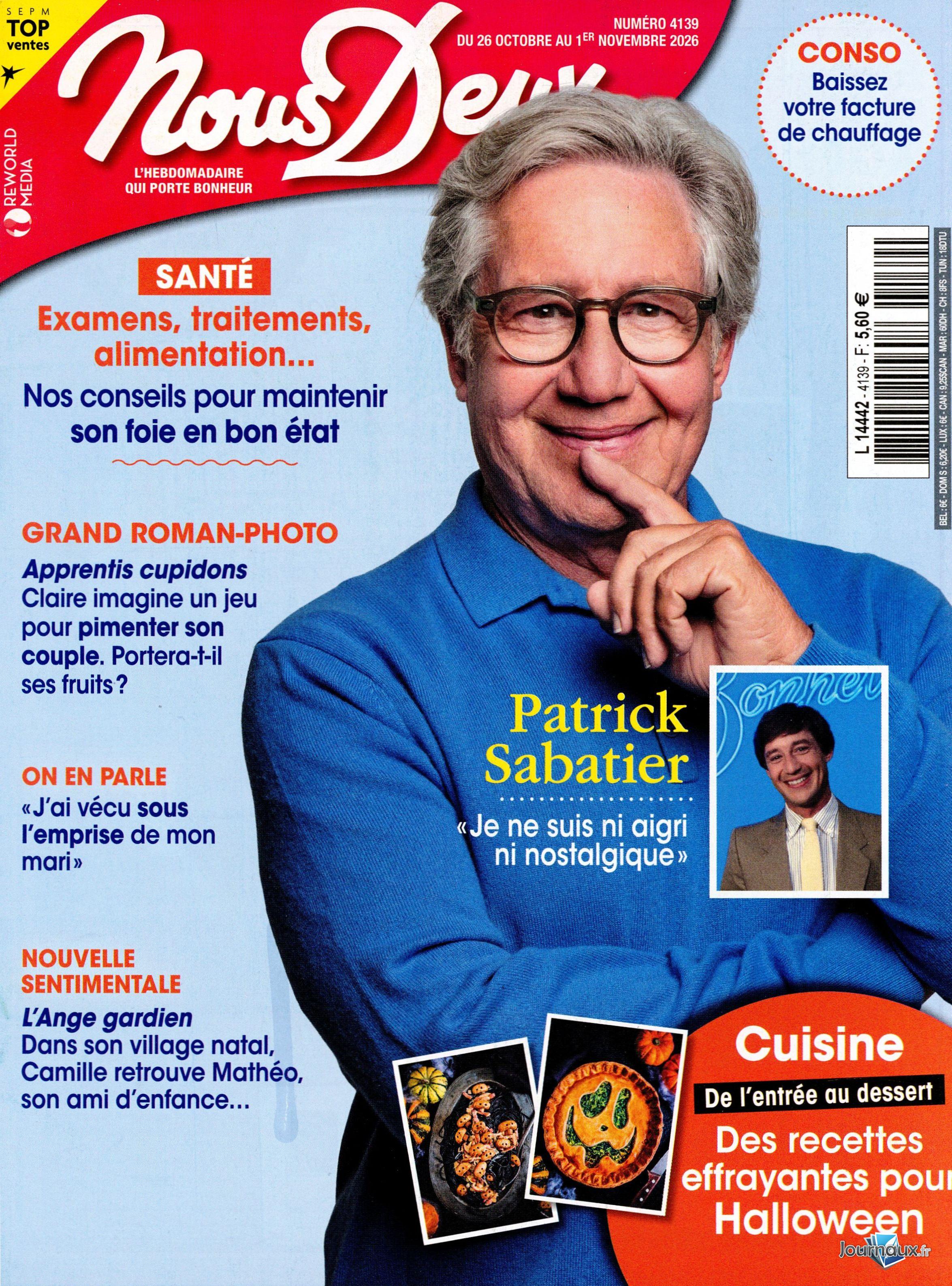Nous Deux + Livre n° 4139 2026-10-26