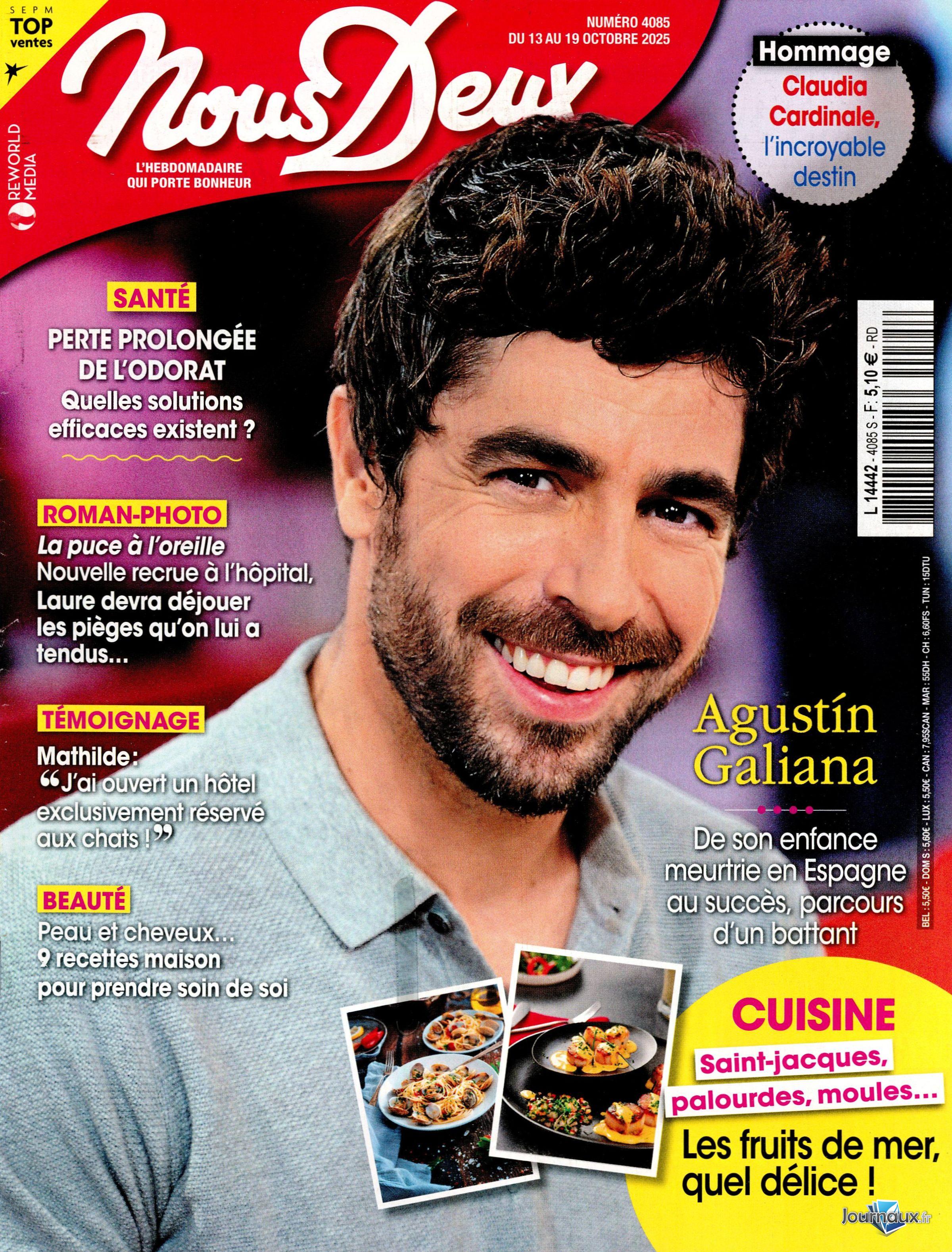 Nous Deux + Livre  n° 4085 2025-10-13