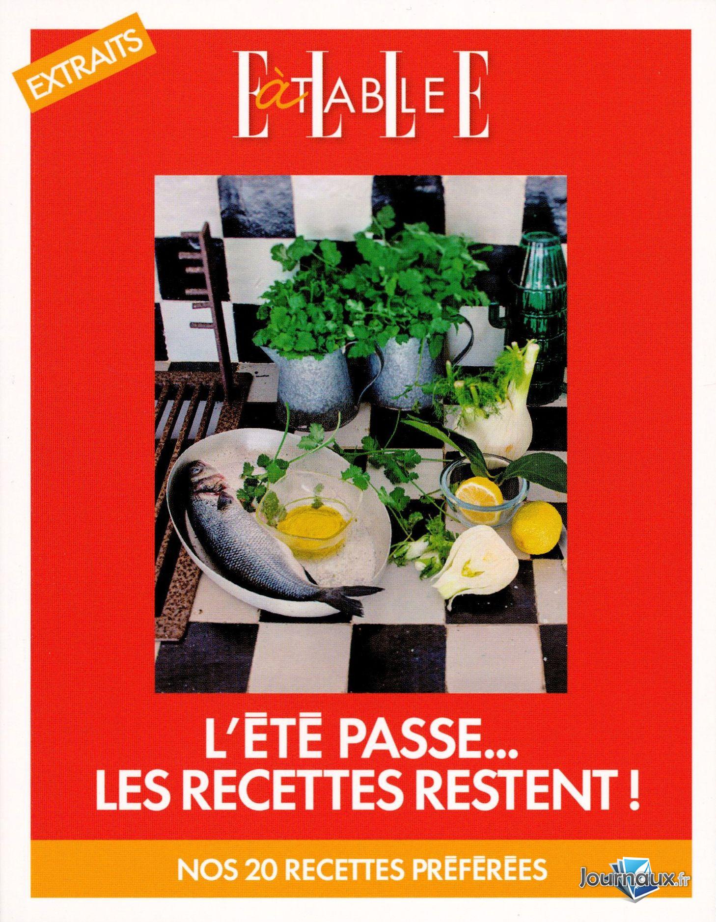 Elle à Table + Livre n° 167 2026-06-26
