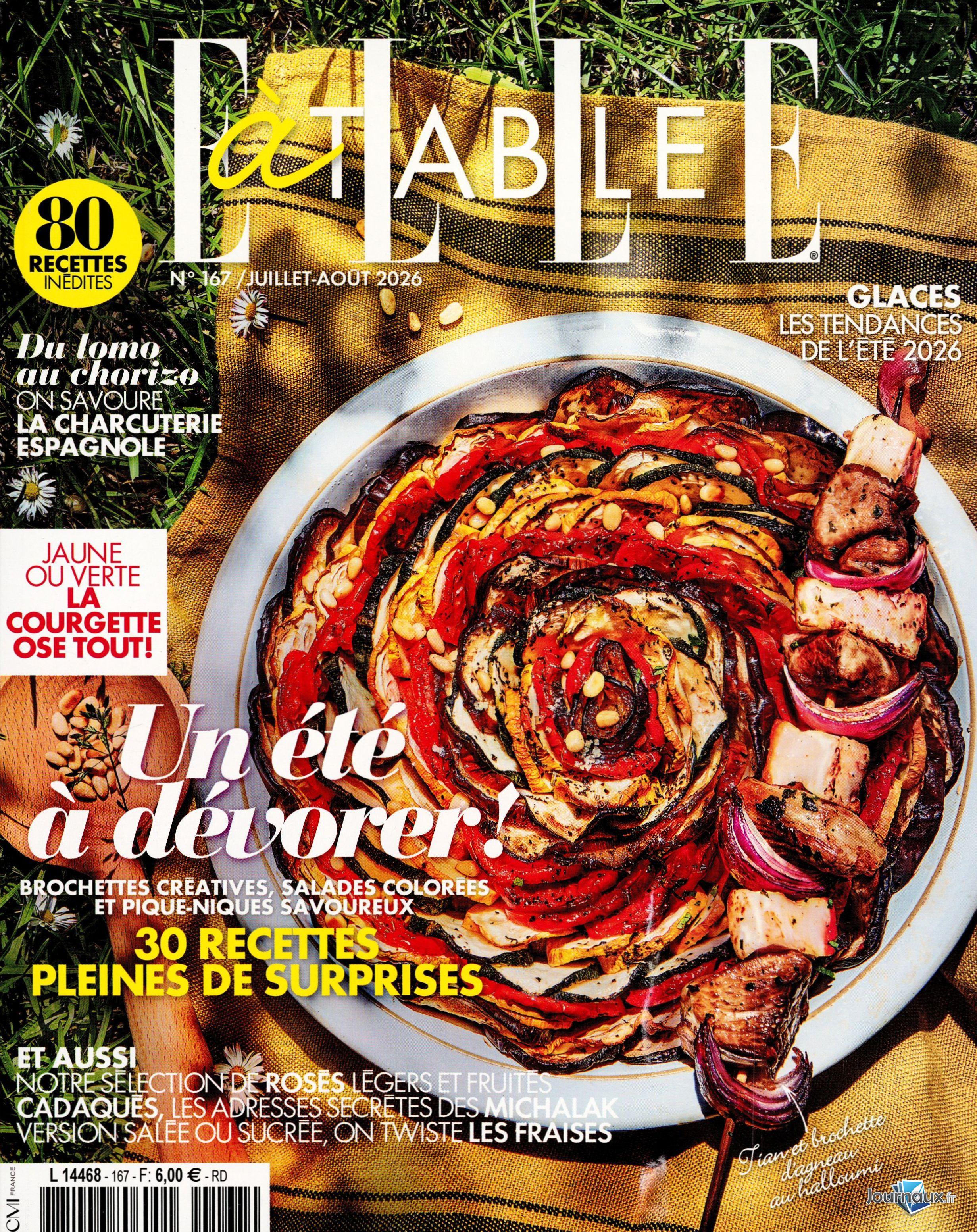 Elle à Table + Livre n° 167 2026-06-26