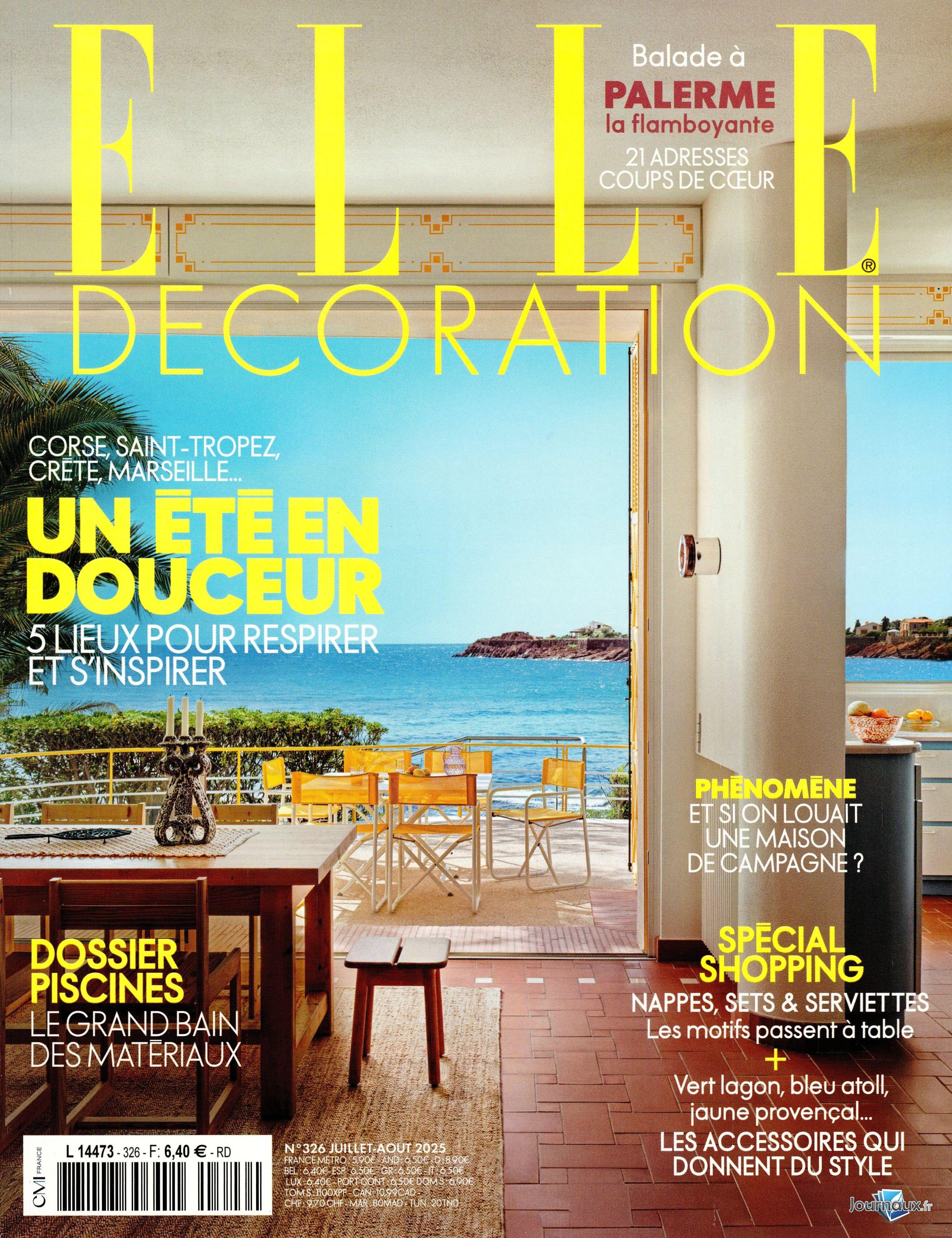 Elle Décoration + Elle à Table n° 326 2025-07-10