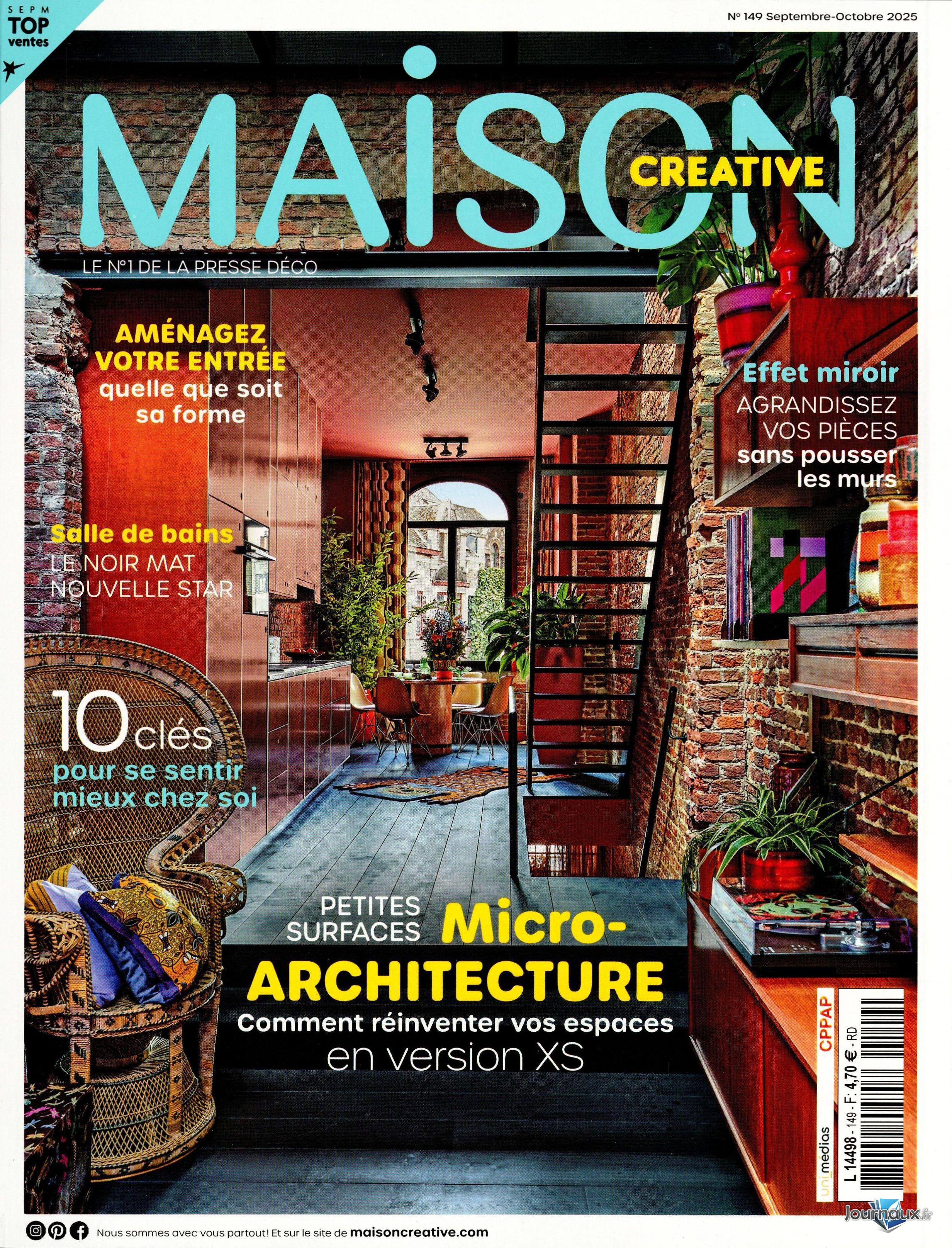 Maison Créative + numéro offert n° 149 2025-08-28