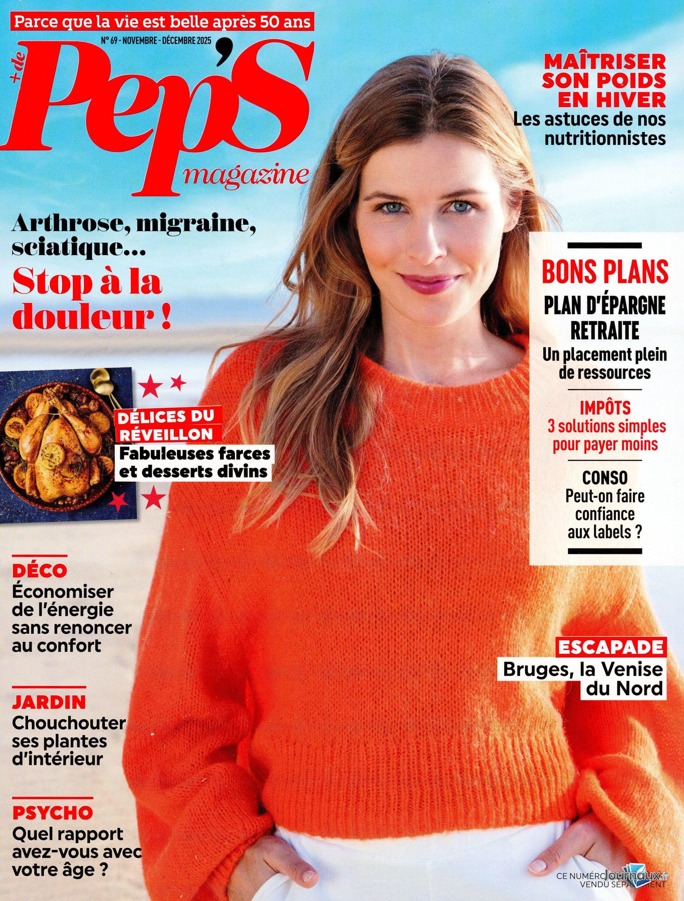 Santé Magazine + +de Pep's Magazine n° 600 2025-11-05