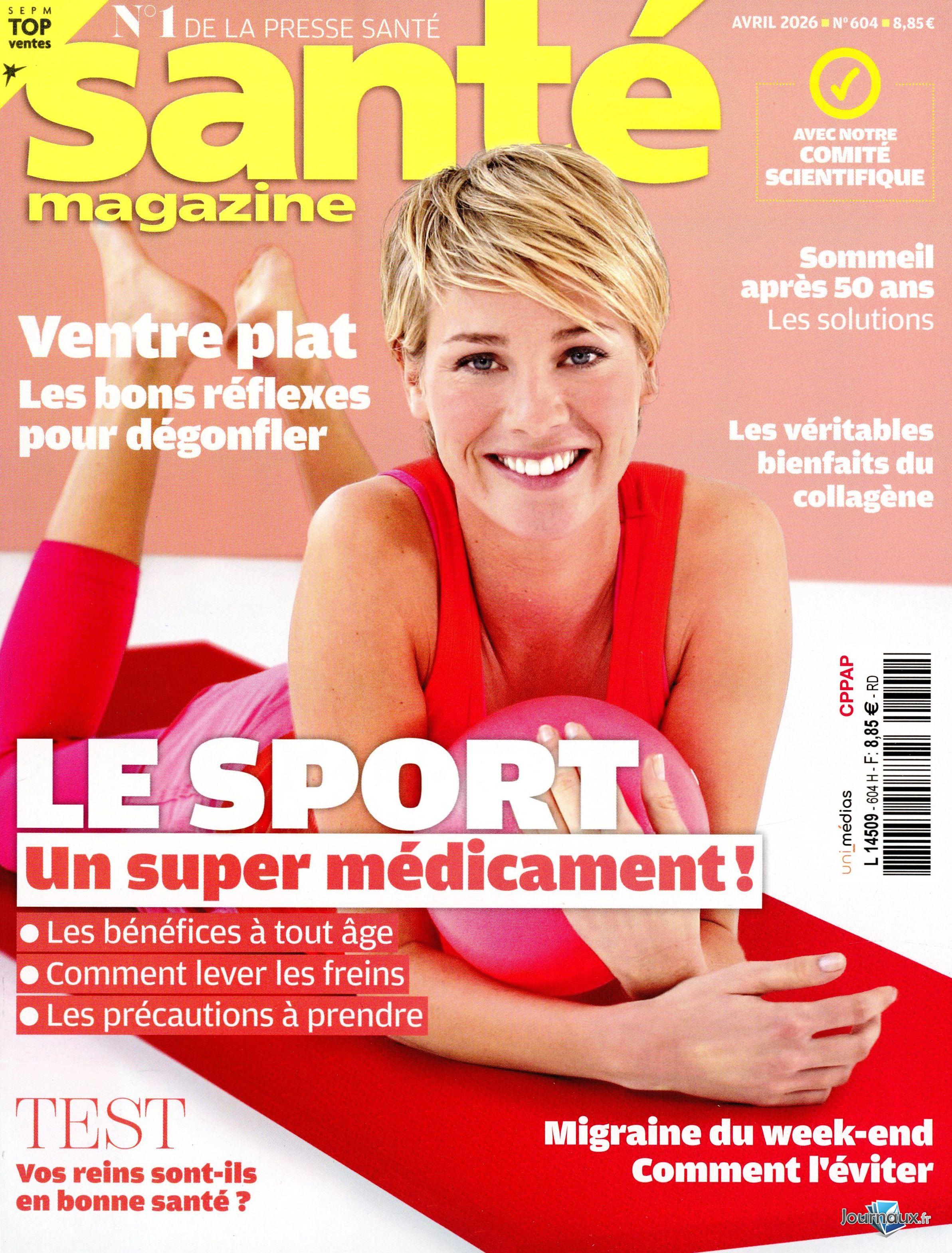 Santé Magazine + banane n° 604 2026-03-04