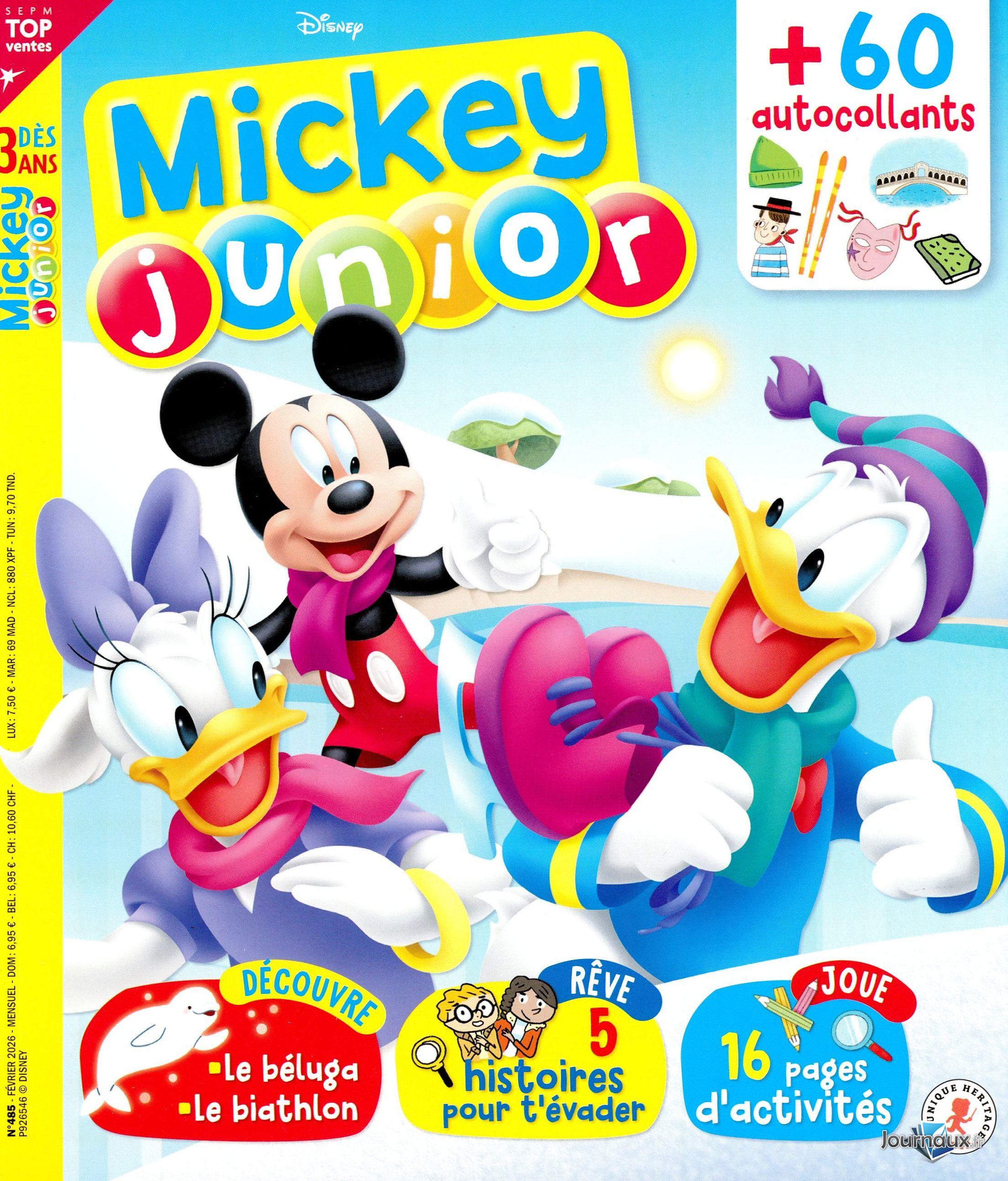Mickey Junior Jeux n° 13 2026-02-05