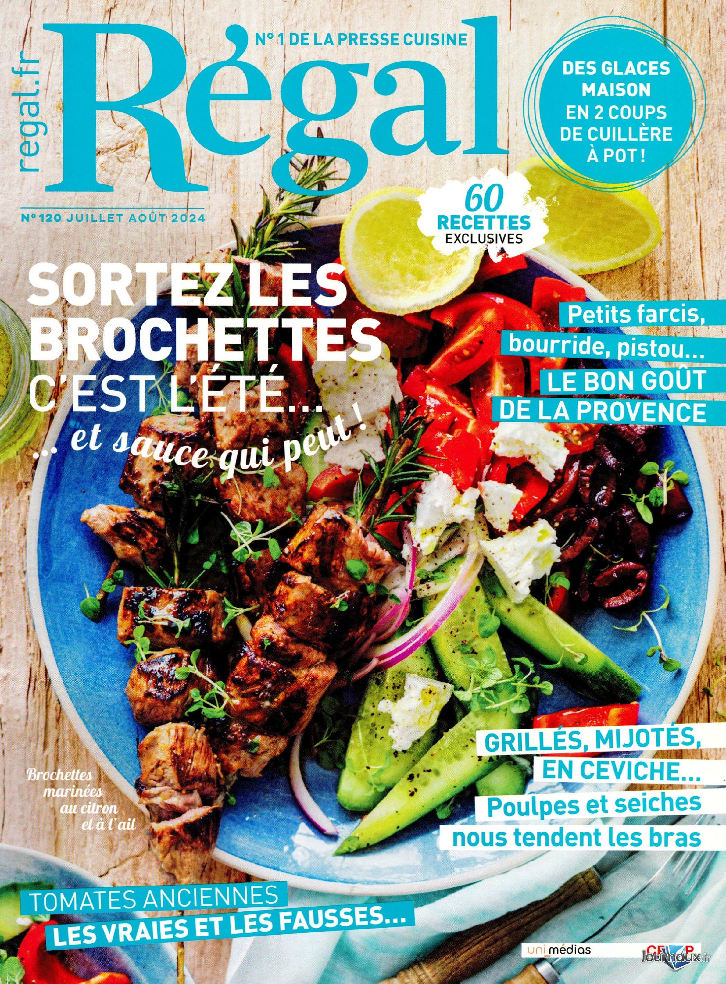 Santé Magazine + Régal n° 584 2024-07-02