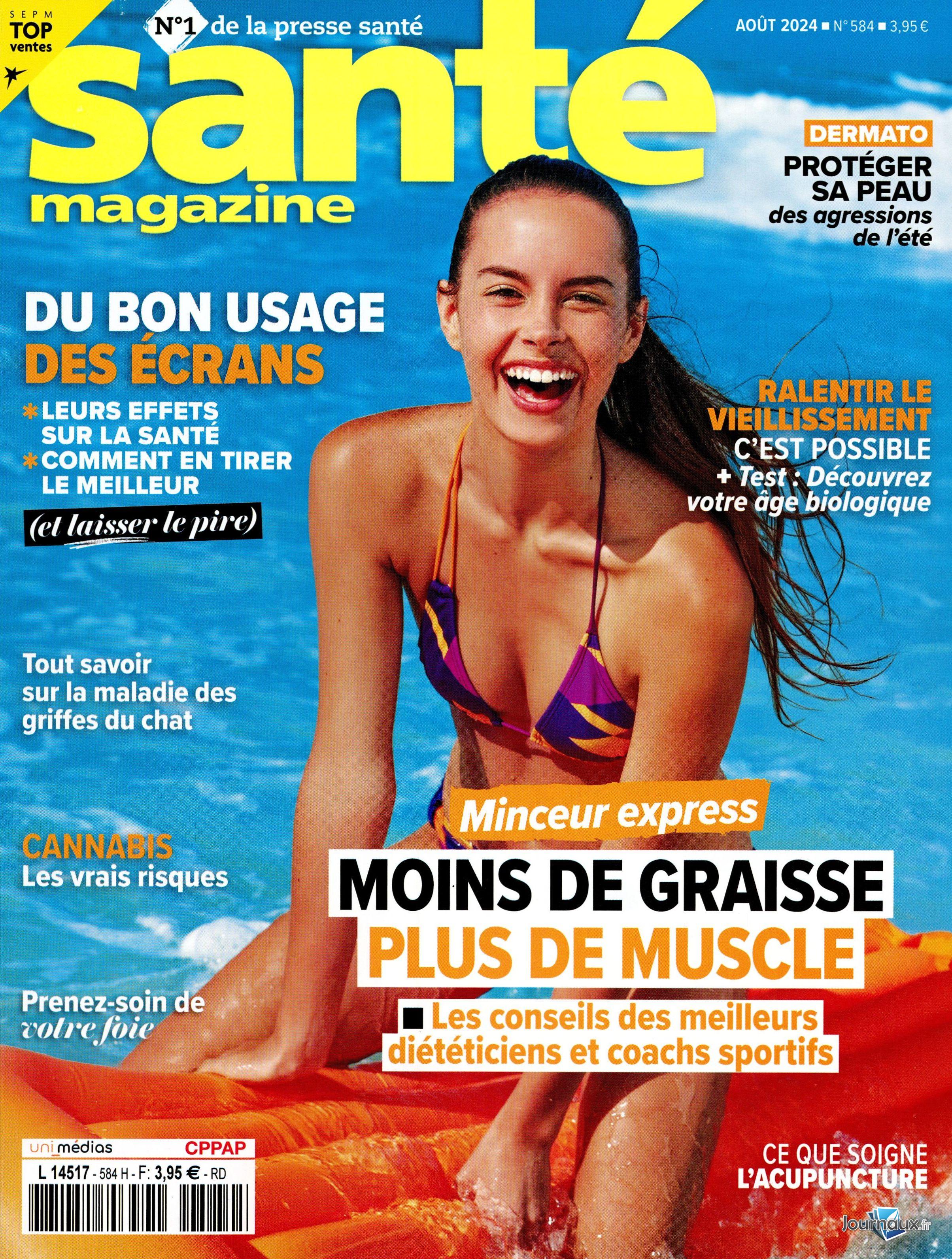 Santé Magazine + Régal n° 584 2024-07-02