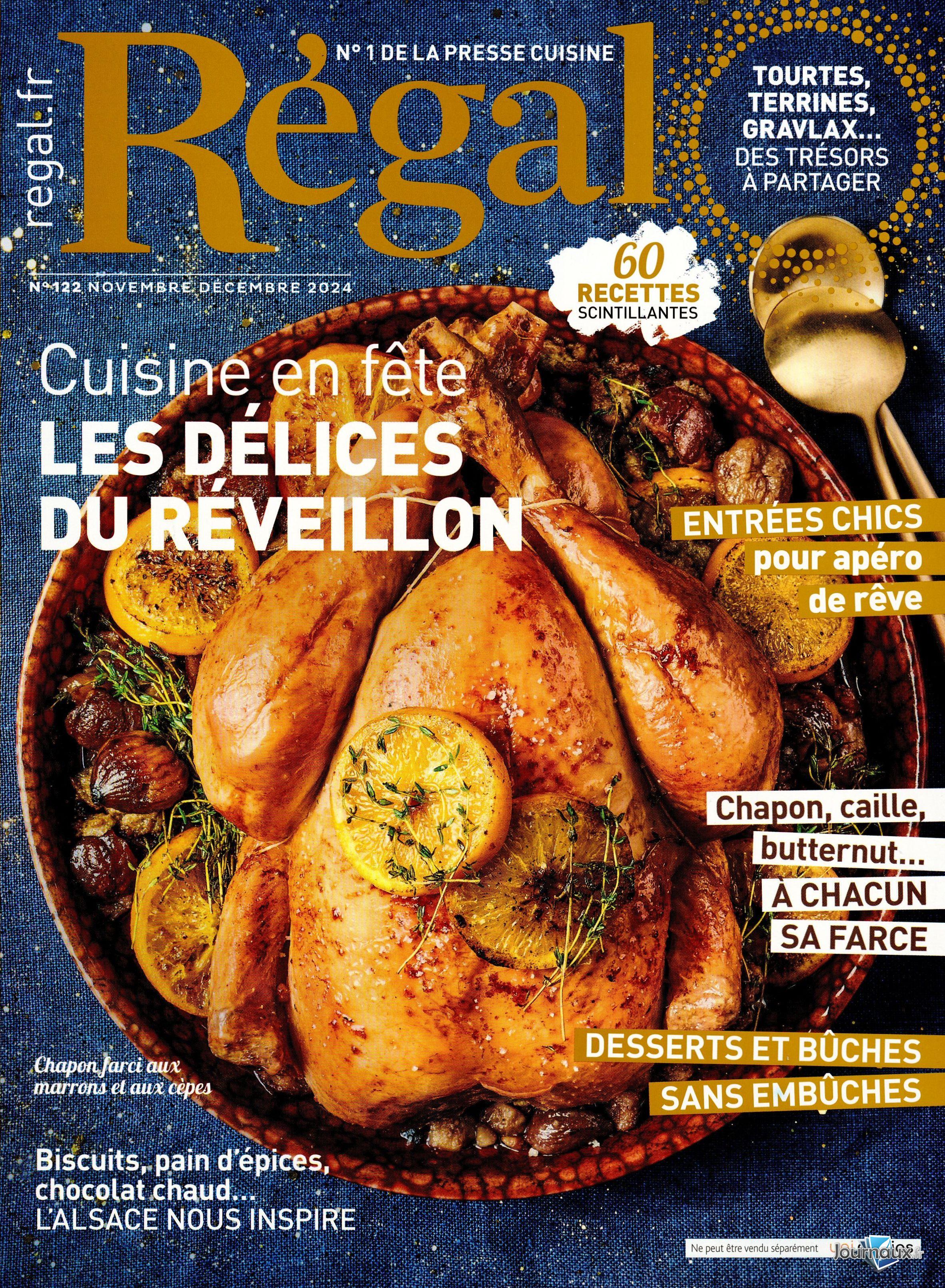 Santé Magazine + Régal n° 588 2024-11-05