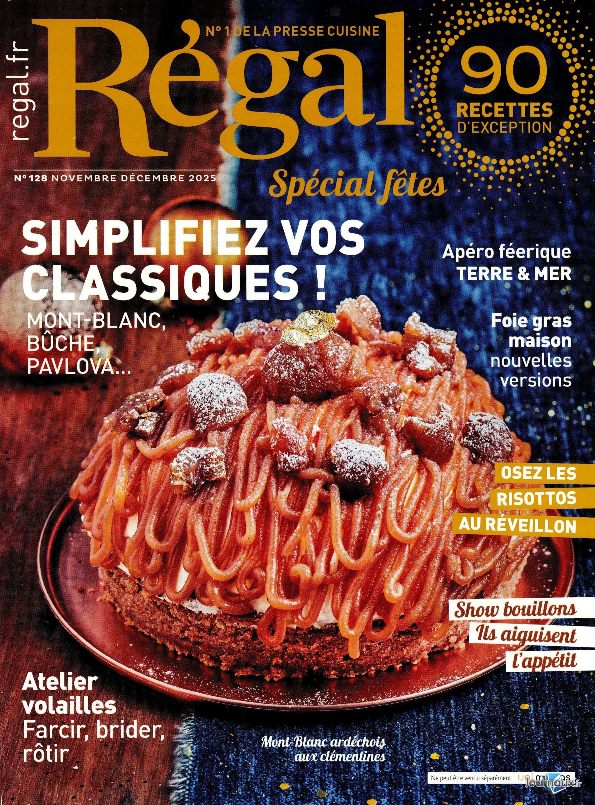 Santé Magazine + Régal n° 600 2025-11-05