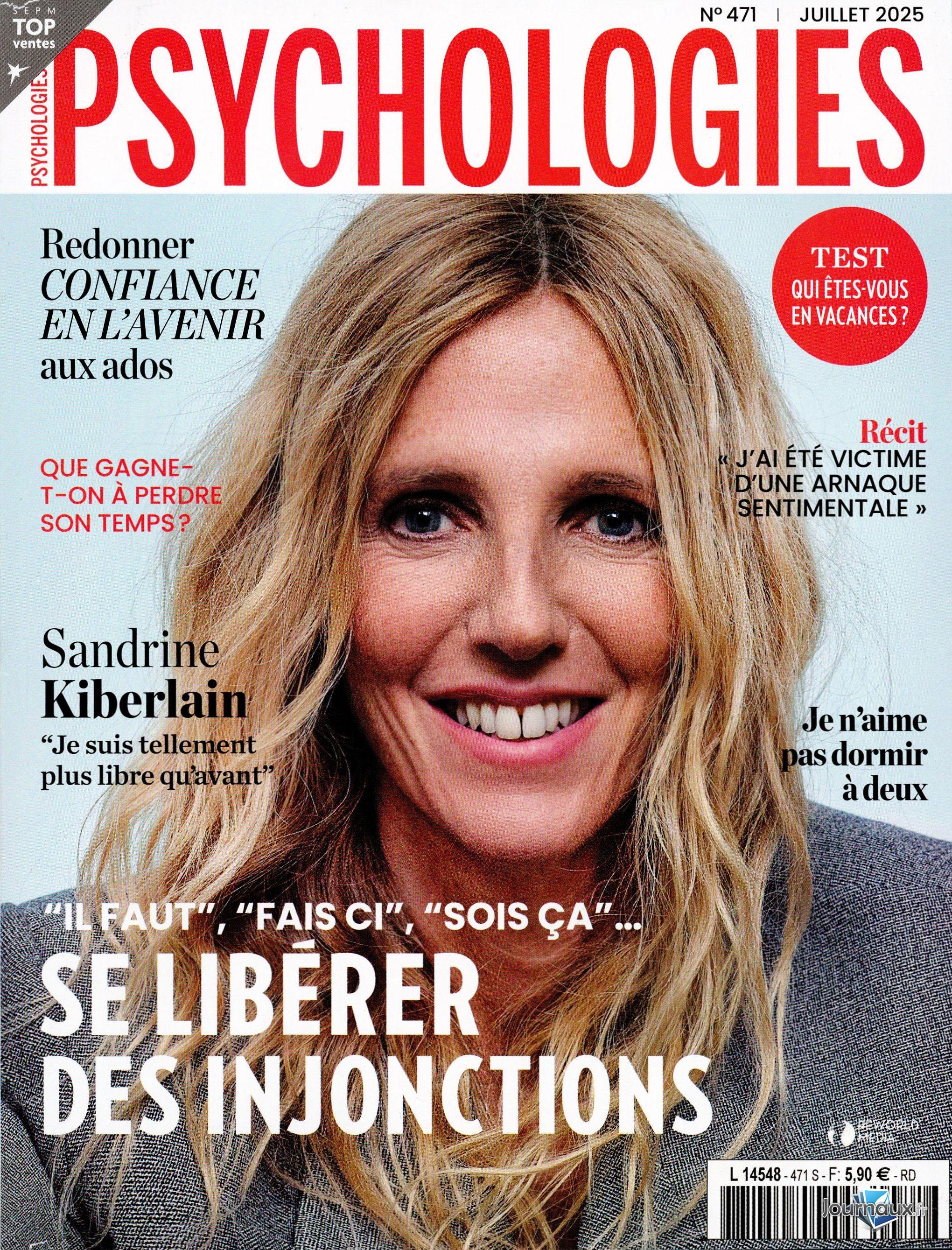 Psychologies + produit  n° 471 2025-06-18