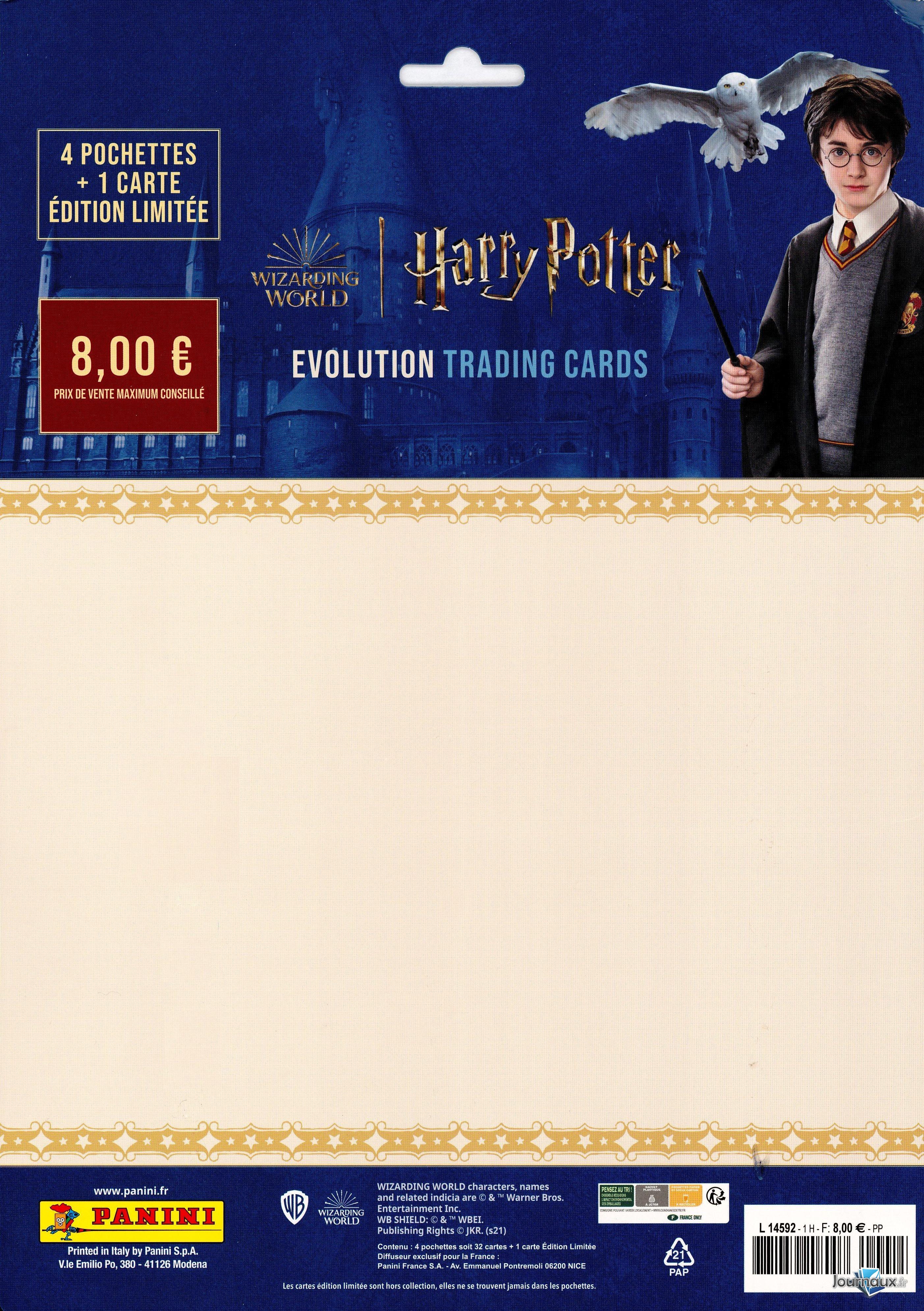 Pack Harry Potter Evolution trading Cards n° 1 2022-01-06