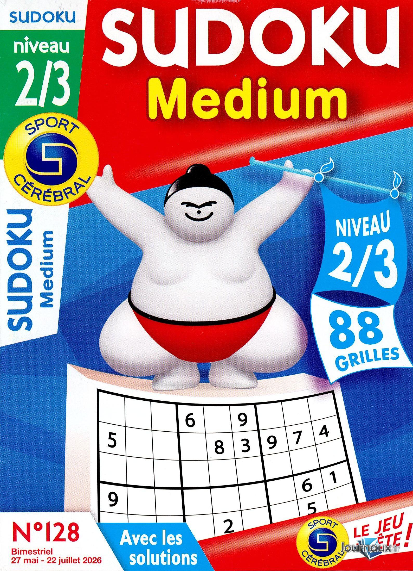 SC Sudoku Médium Niv. 2/3 n° 128 2026-05-27