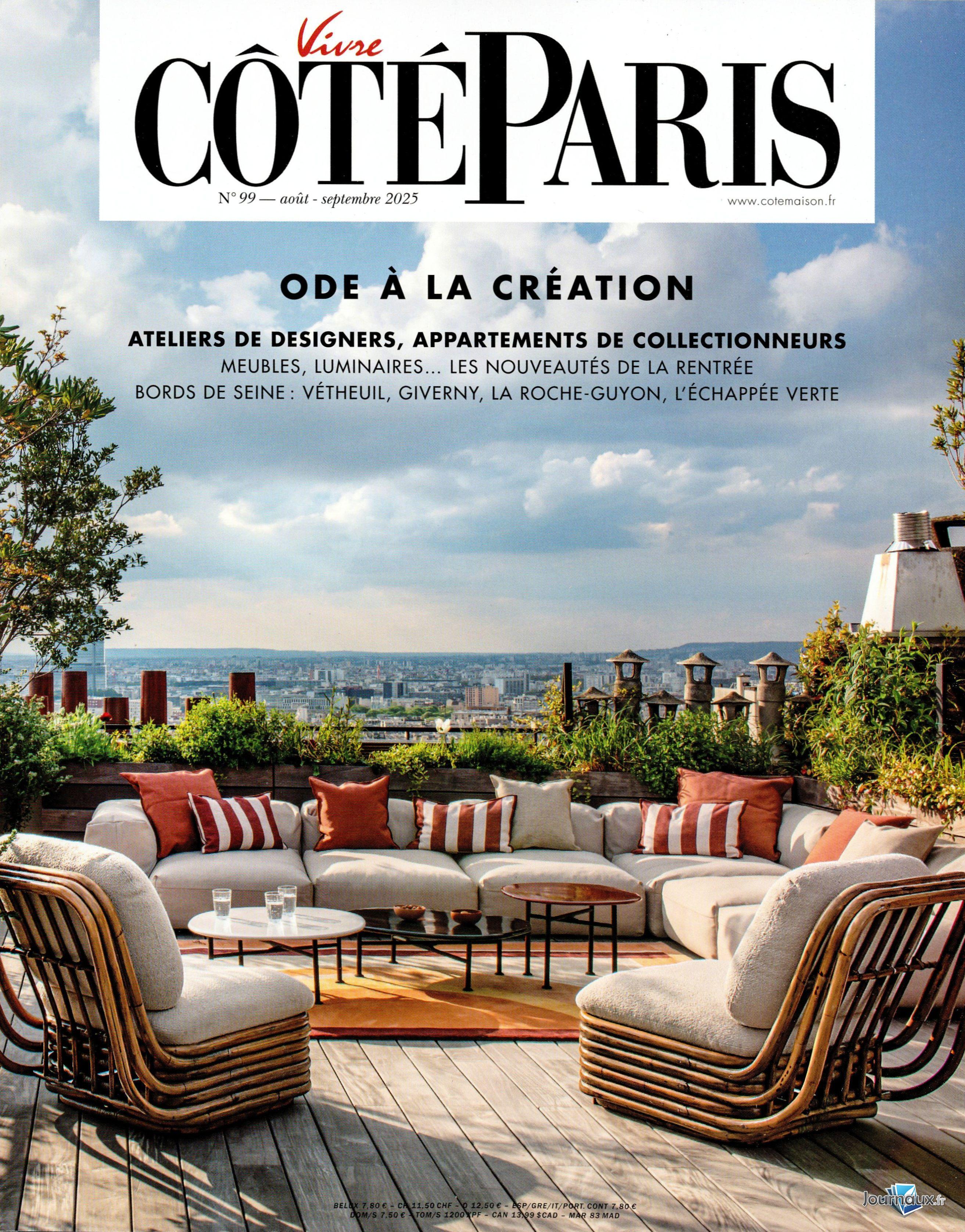 Maisons Côté Ouest + Vivre Côté Paris n° 178 2025-08-29