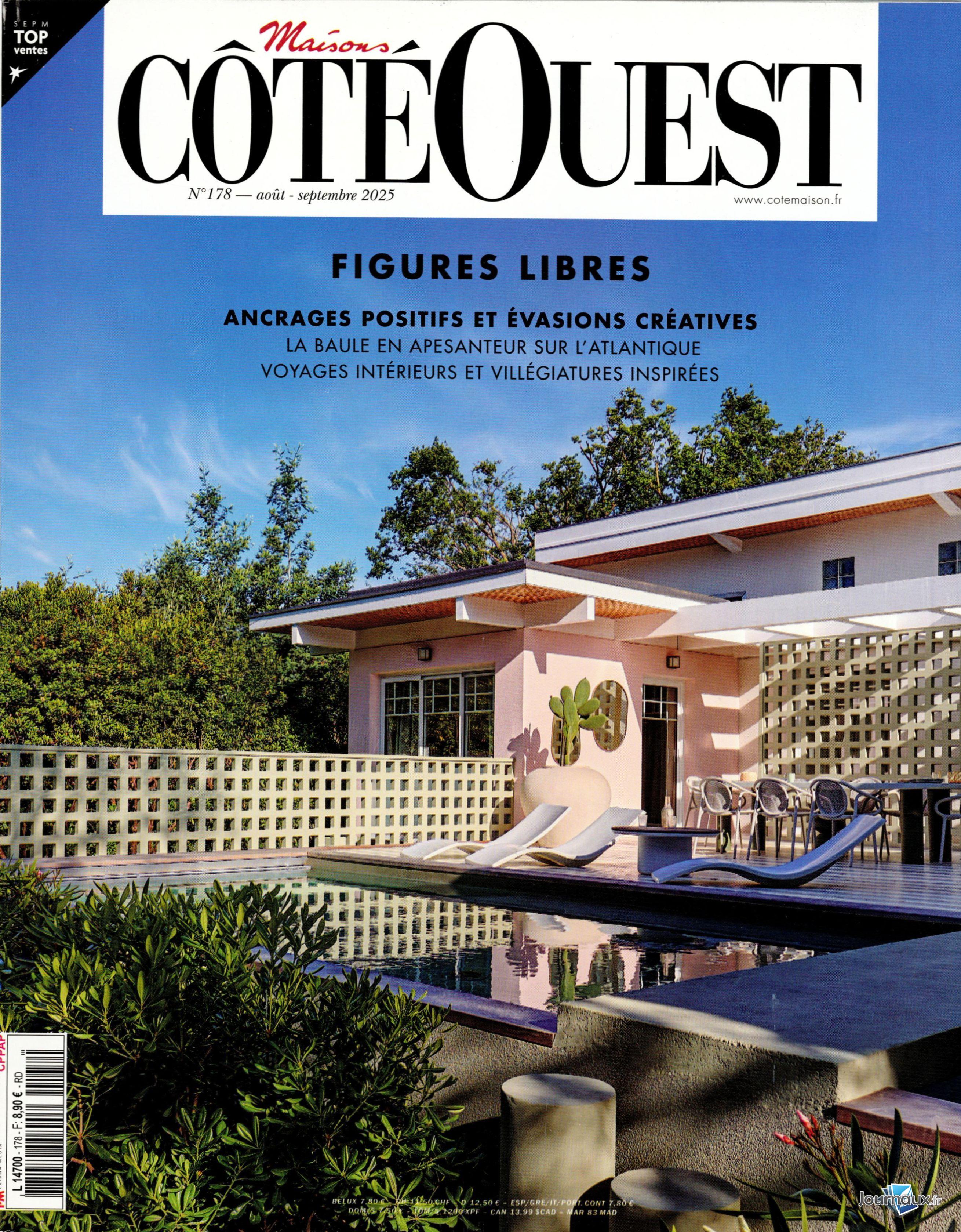 Maisons Côté Ouest + Vivre Côté Paris n° 178 2025-08-29