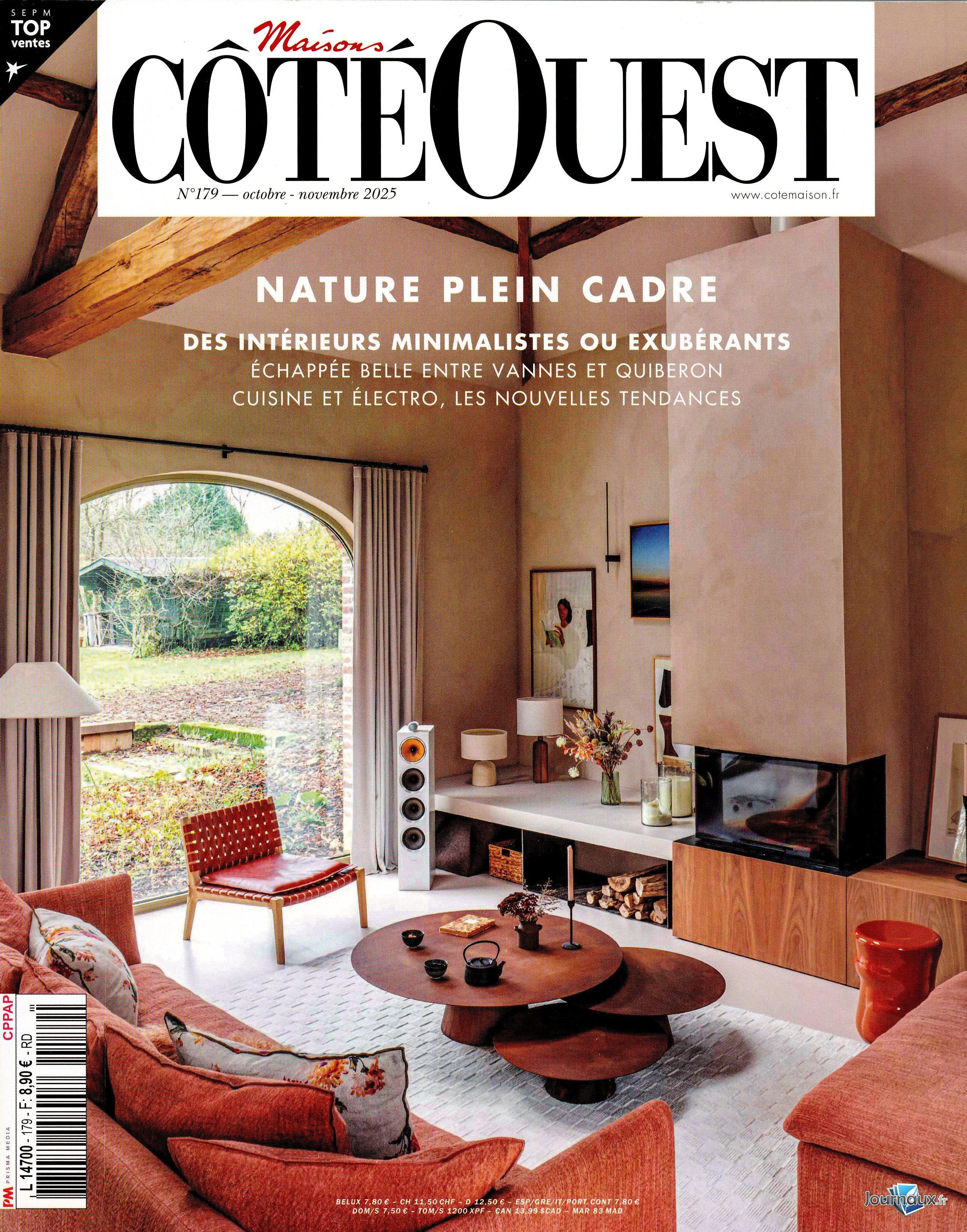 Maisons Côté Ouest + Vivre Côté Paris n° 179 2025-10-24