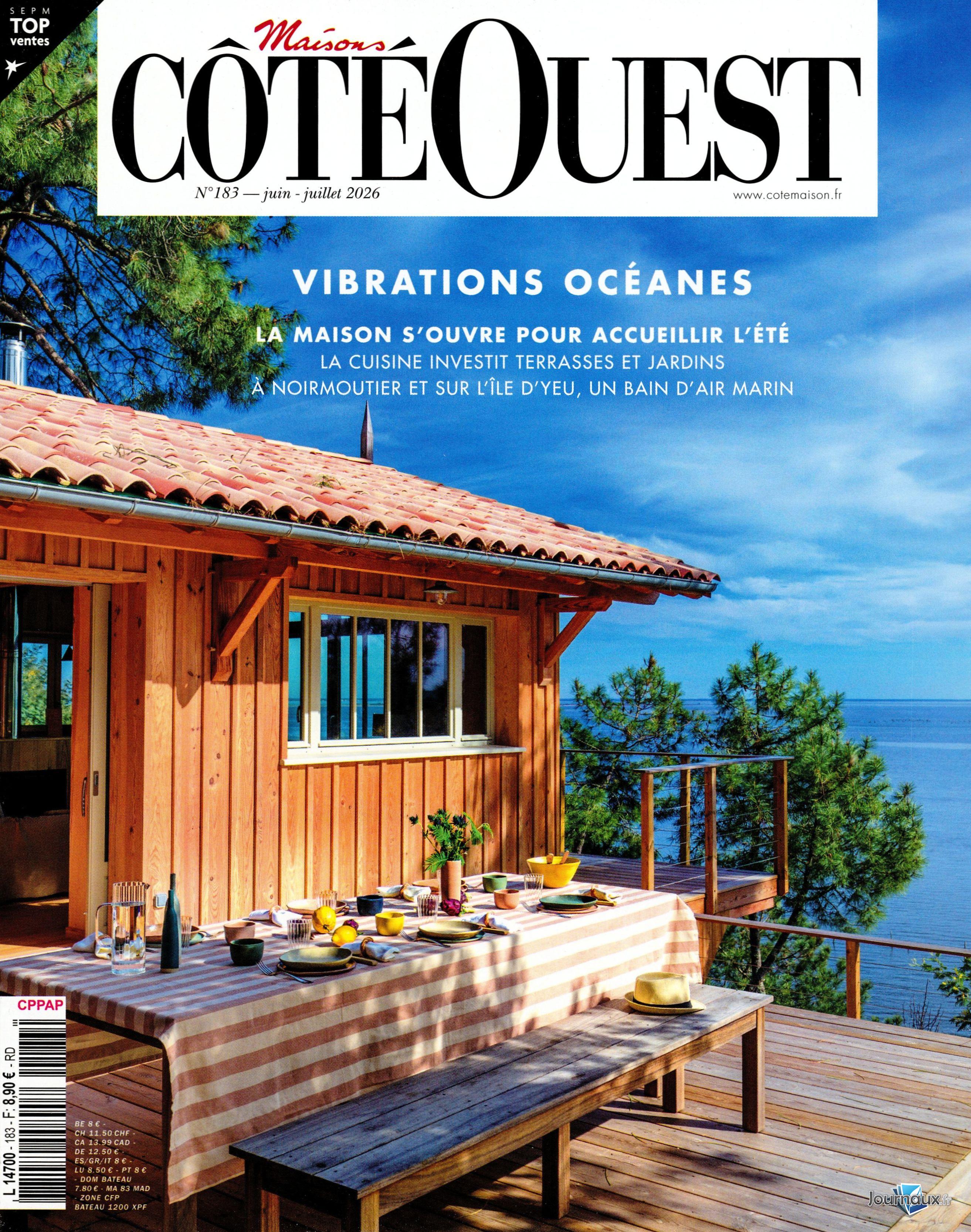 Maisons Côté Ouest + Vivre Côté Paris n° 183 2026-06-24