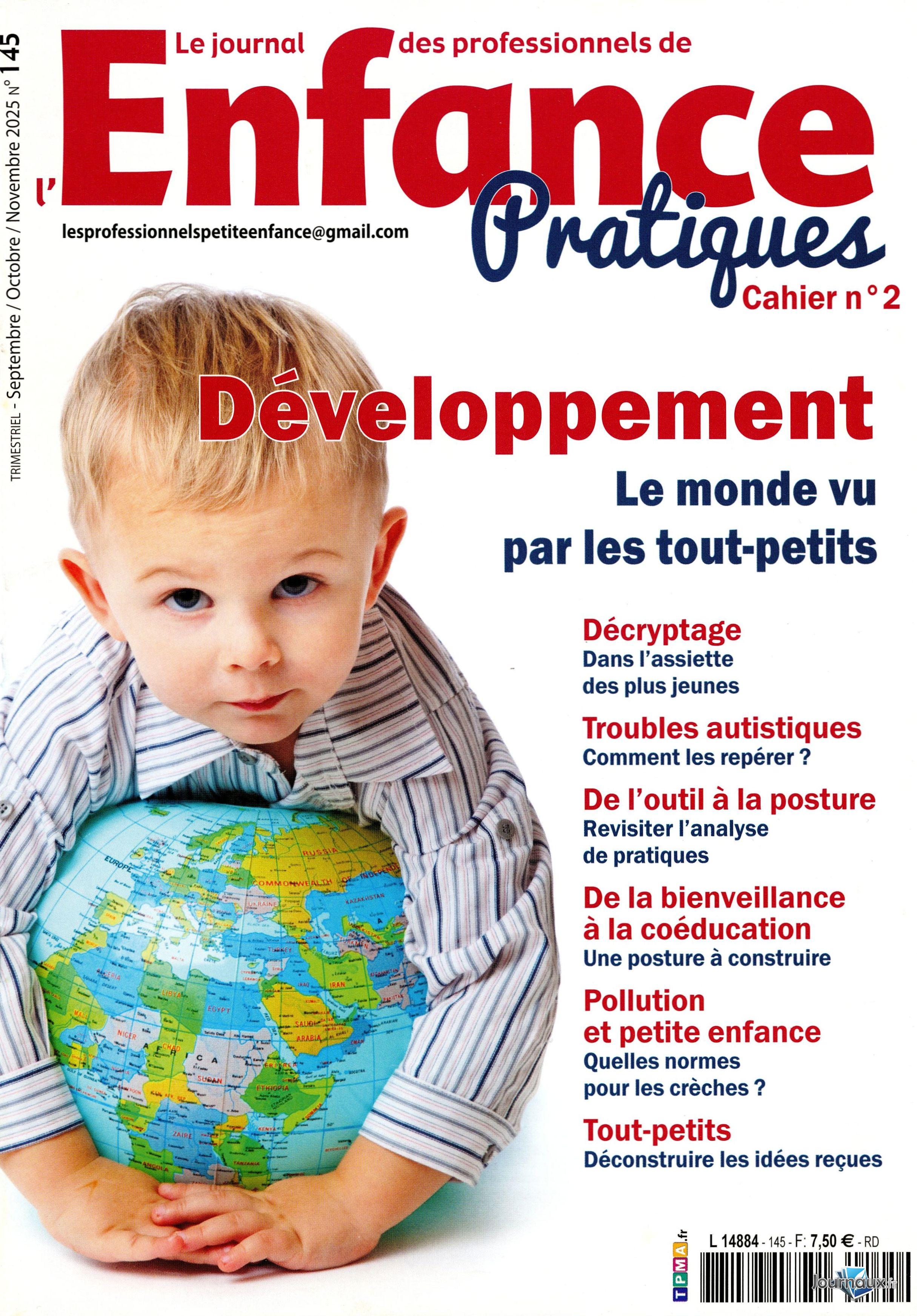 Le Journal des Professionnels de la Petite Enfance n° 145 2025-09-30