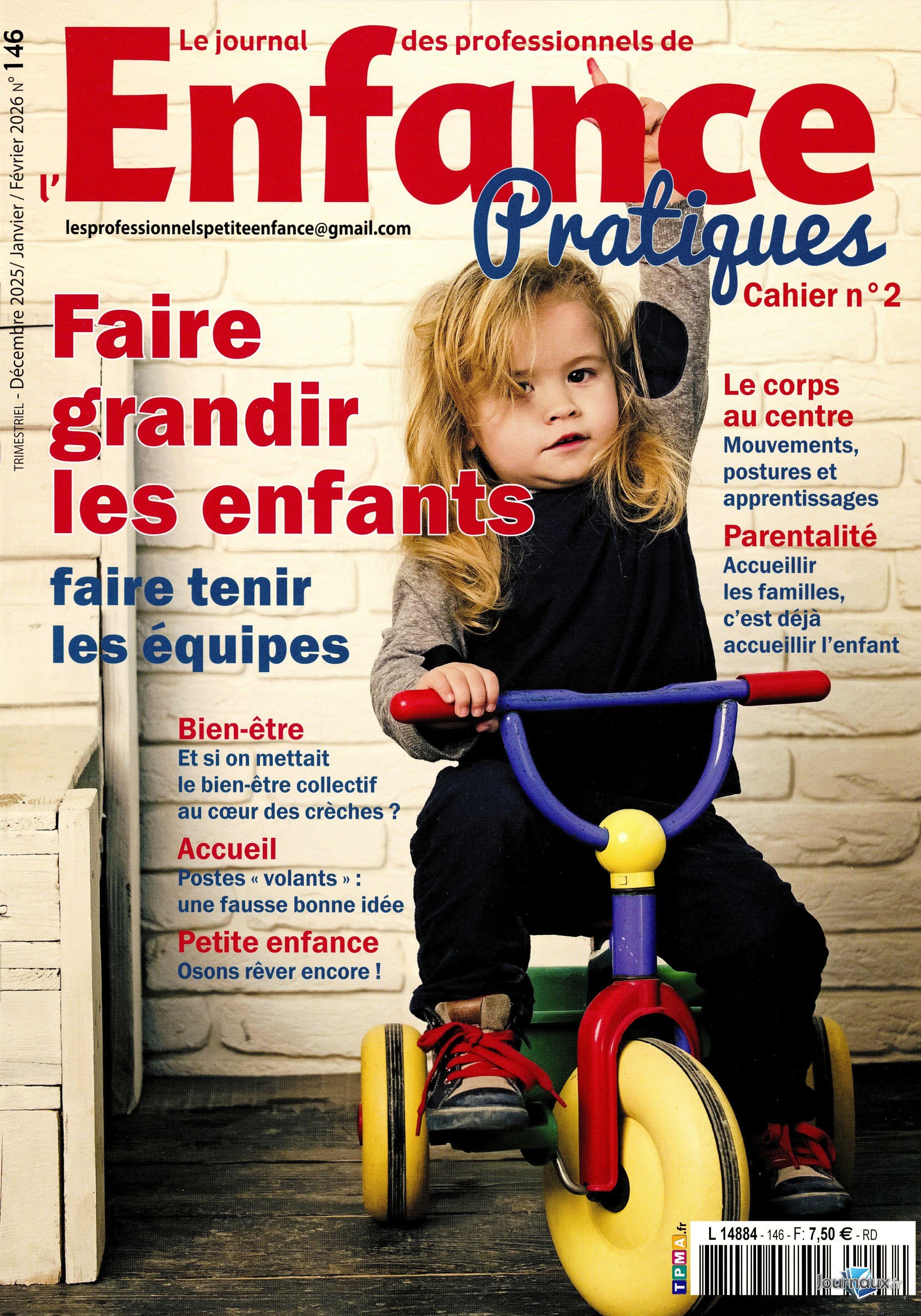 Le Journal des Professionnels de la Petite Enfance n° 146 2025-12-20
