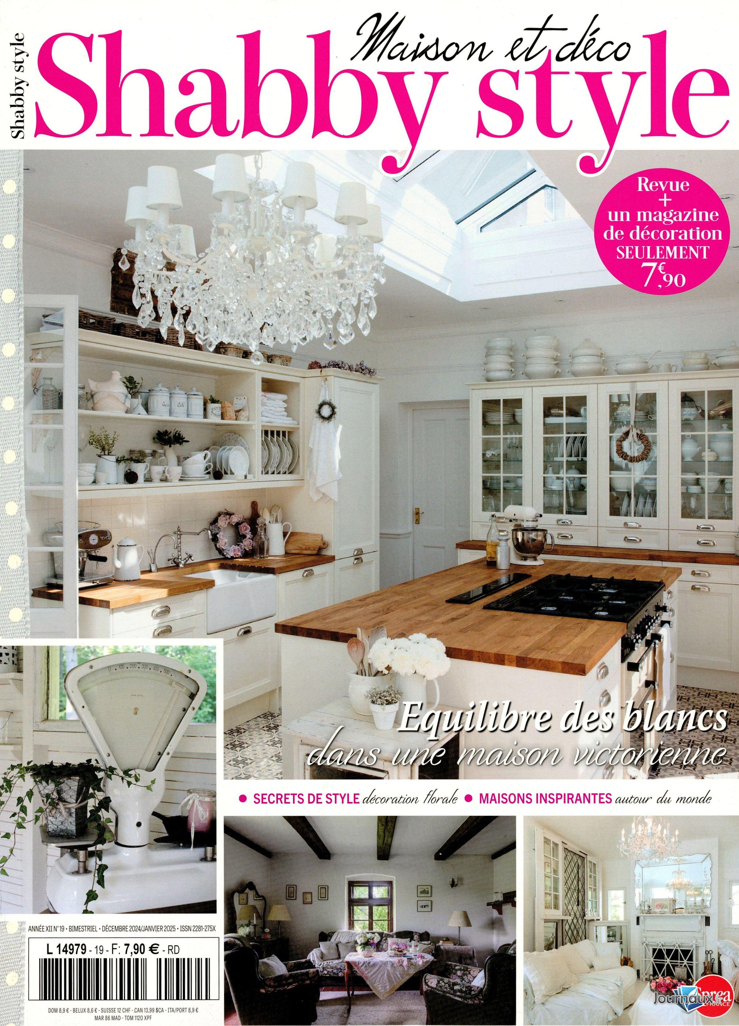 Shabby Style maison et déco + Magazine de Décoration n° 19 2024-12-03