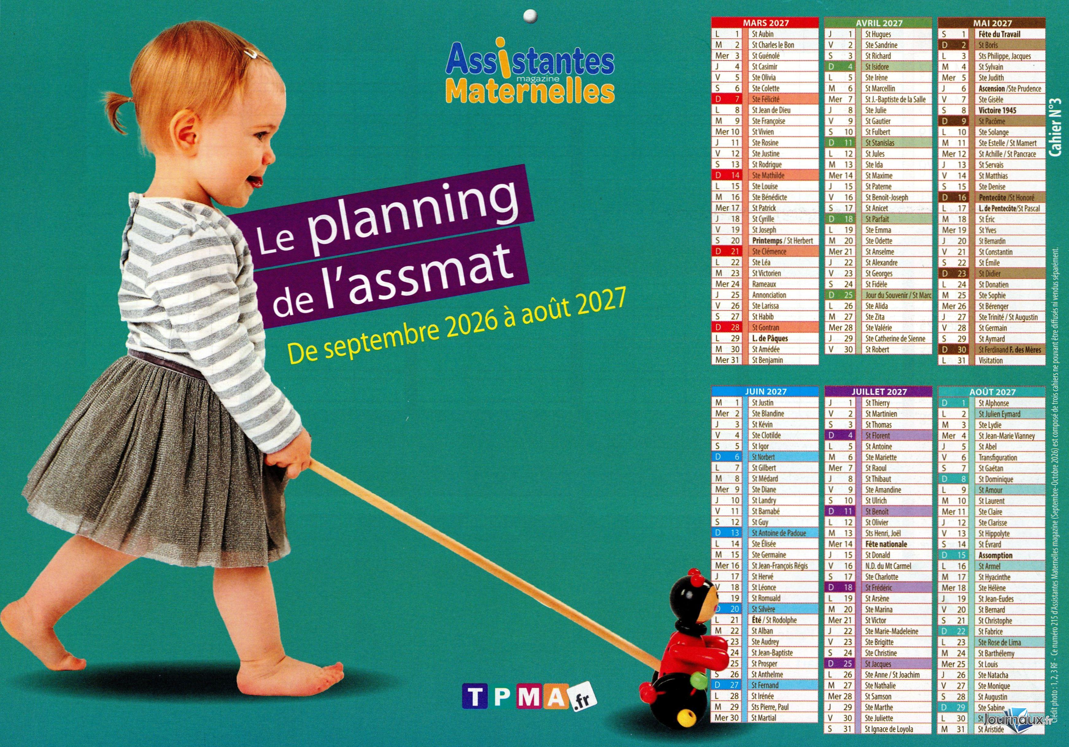 Assistantes Maternelles n° 215 2026-08-27