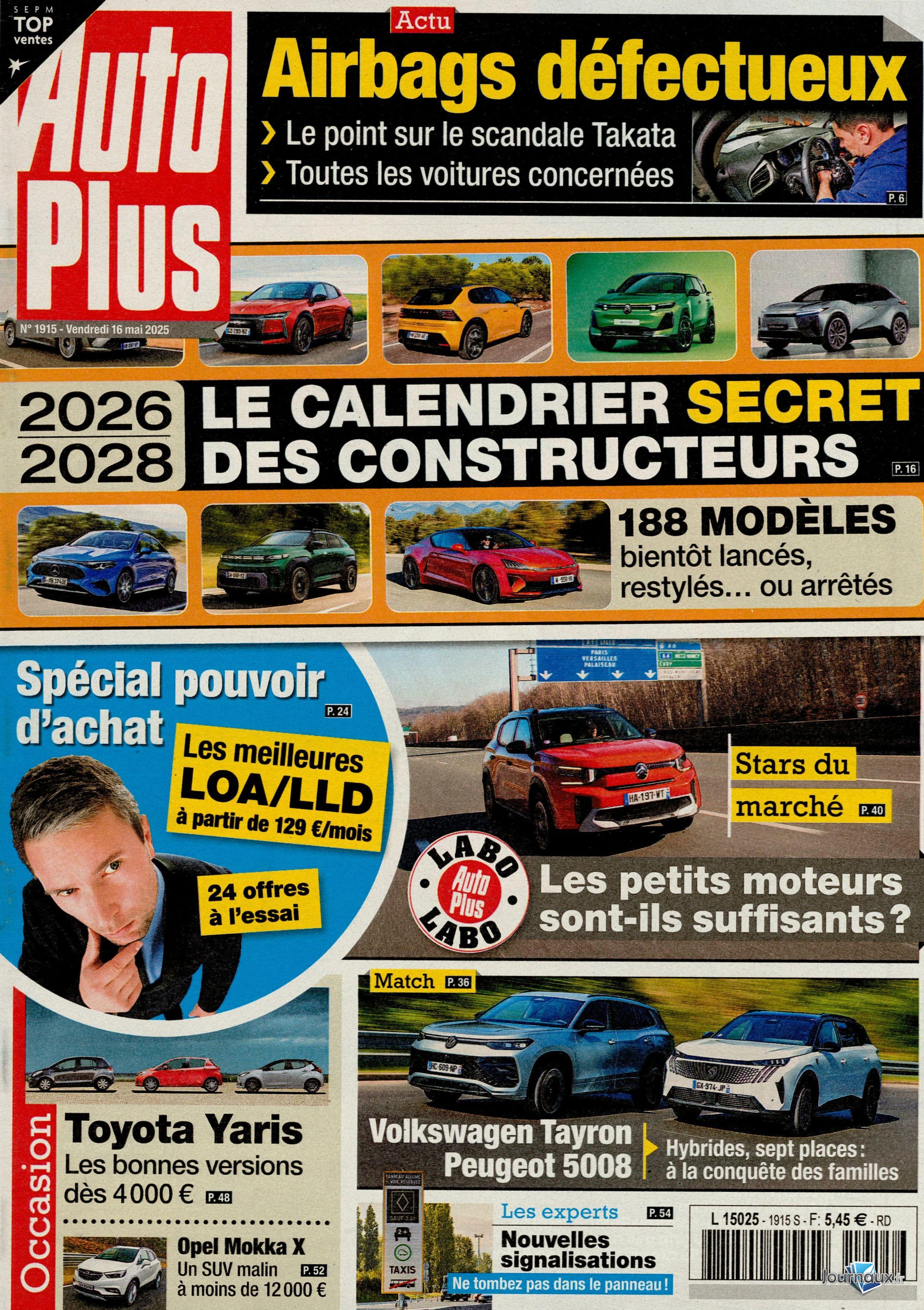 Auto Plus + Young timers n° 1915 2025-05-16