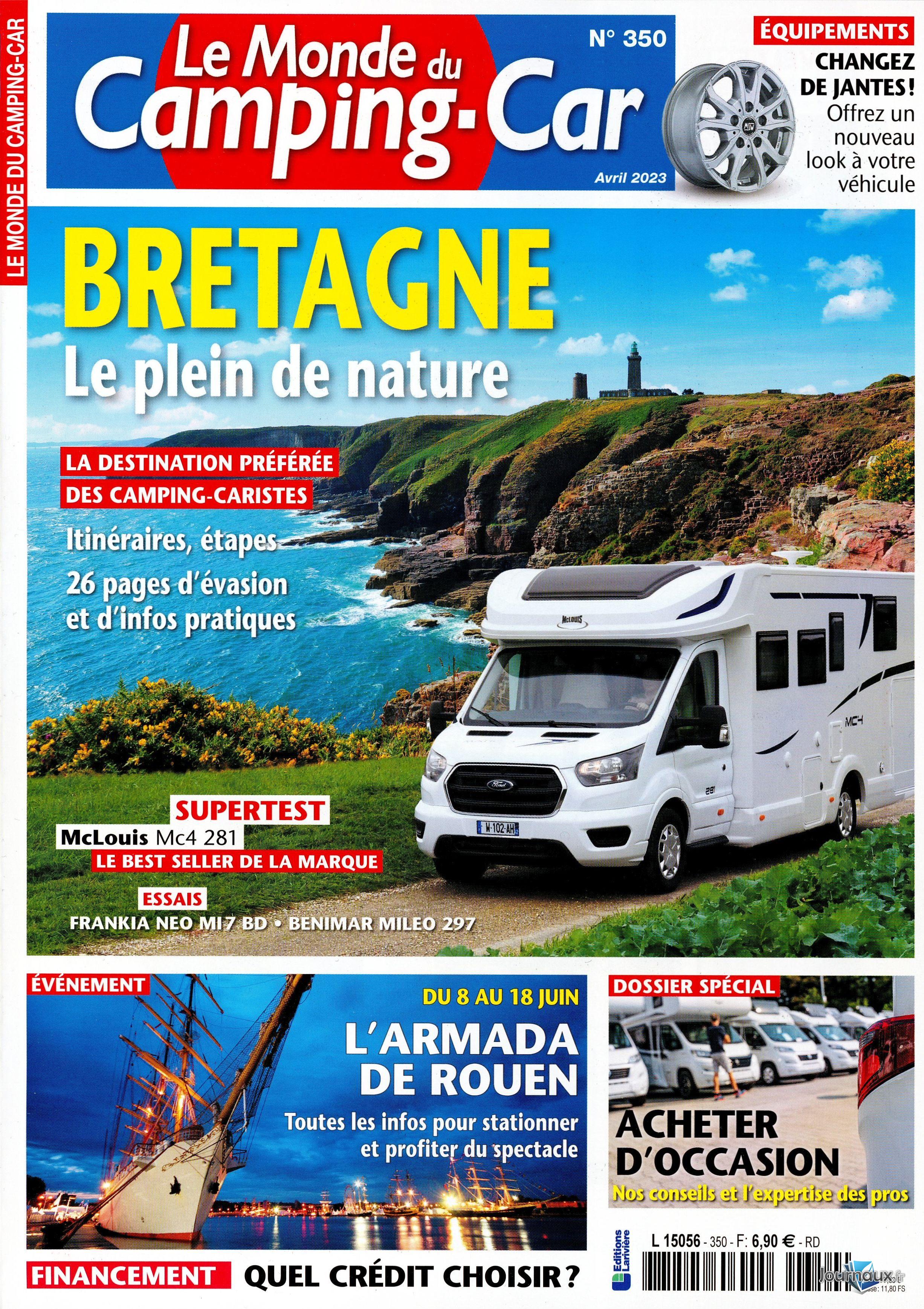 Le Monde du Camping-Car + Hors-Série n° 350 2023-03-08