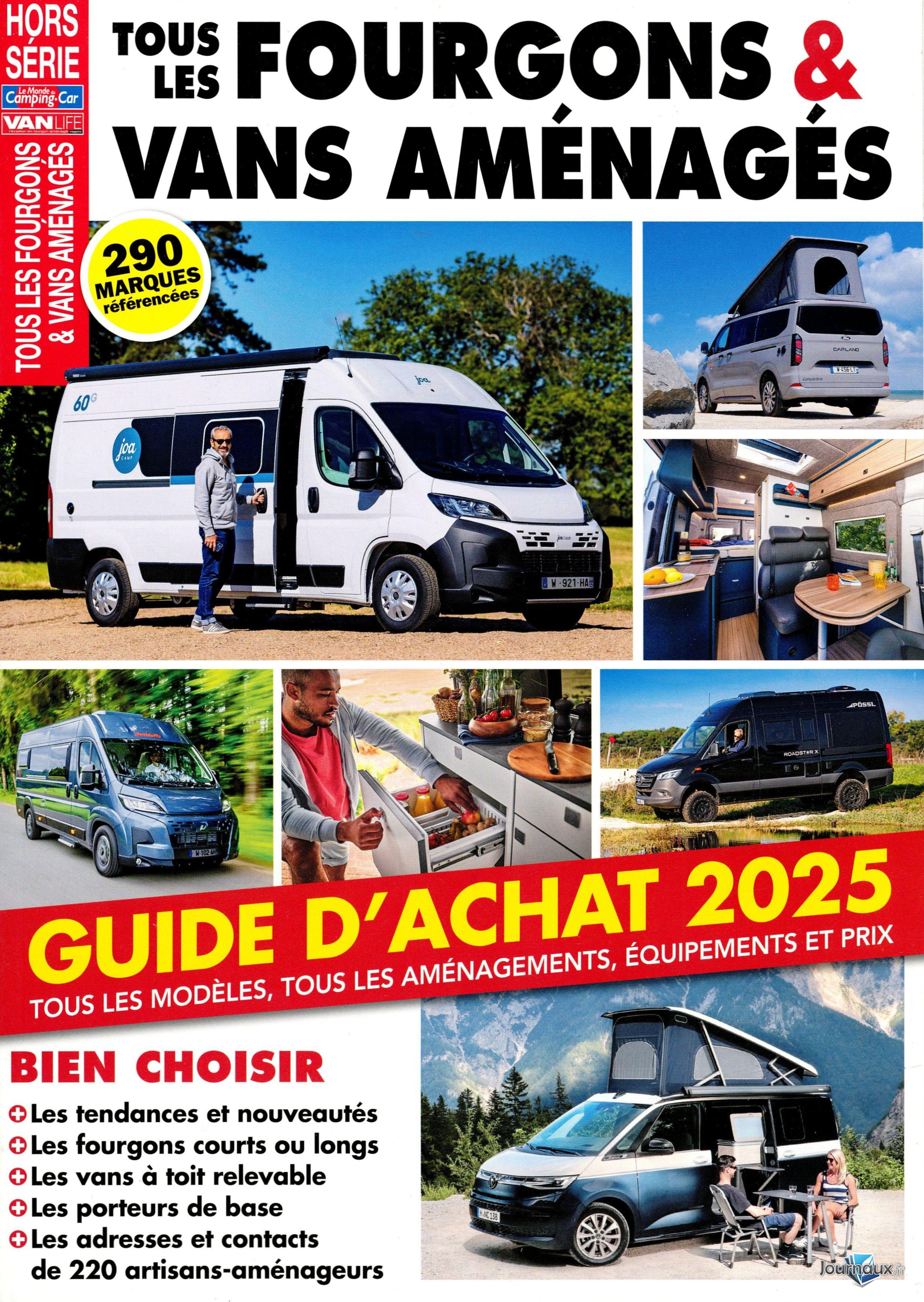 Le Monde Du Camping-Car + Hors-Série Tous Les Fourgons & Van Aménagés n° 373 2025-06-05