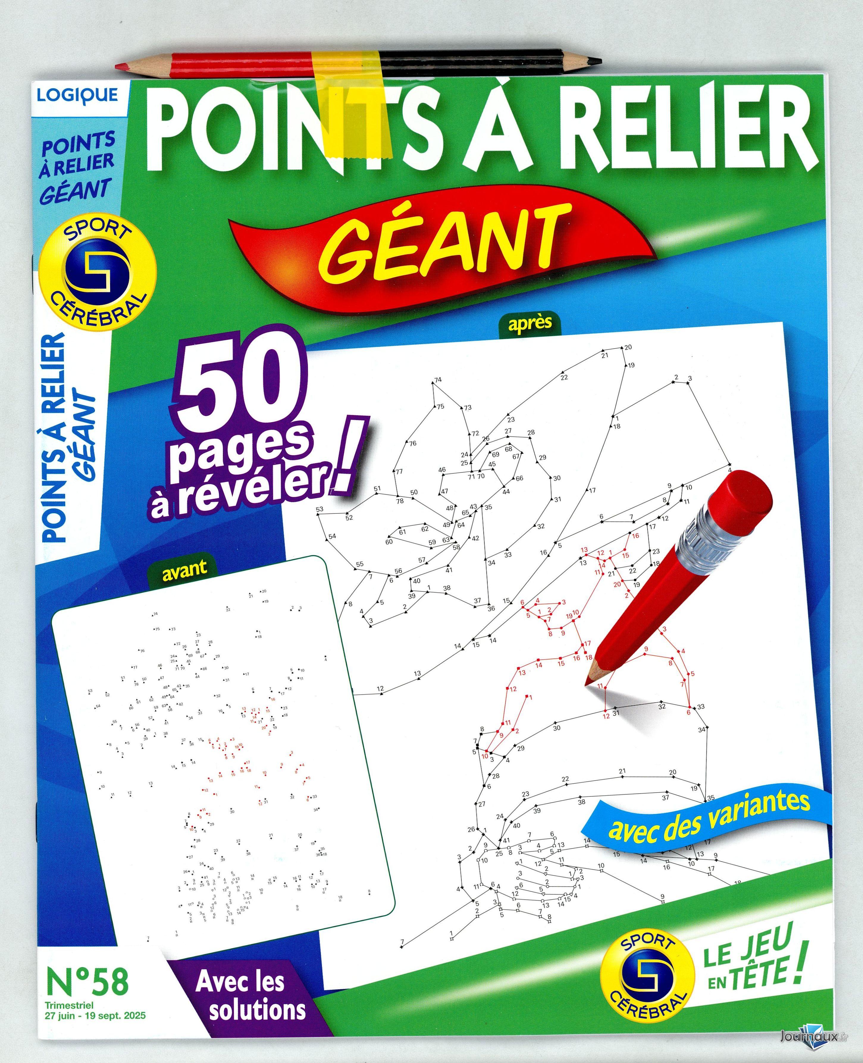 SC Points à Relier Géant  n° 58 2025-06-27