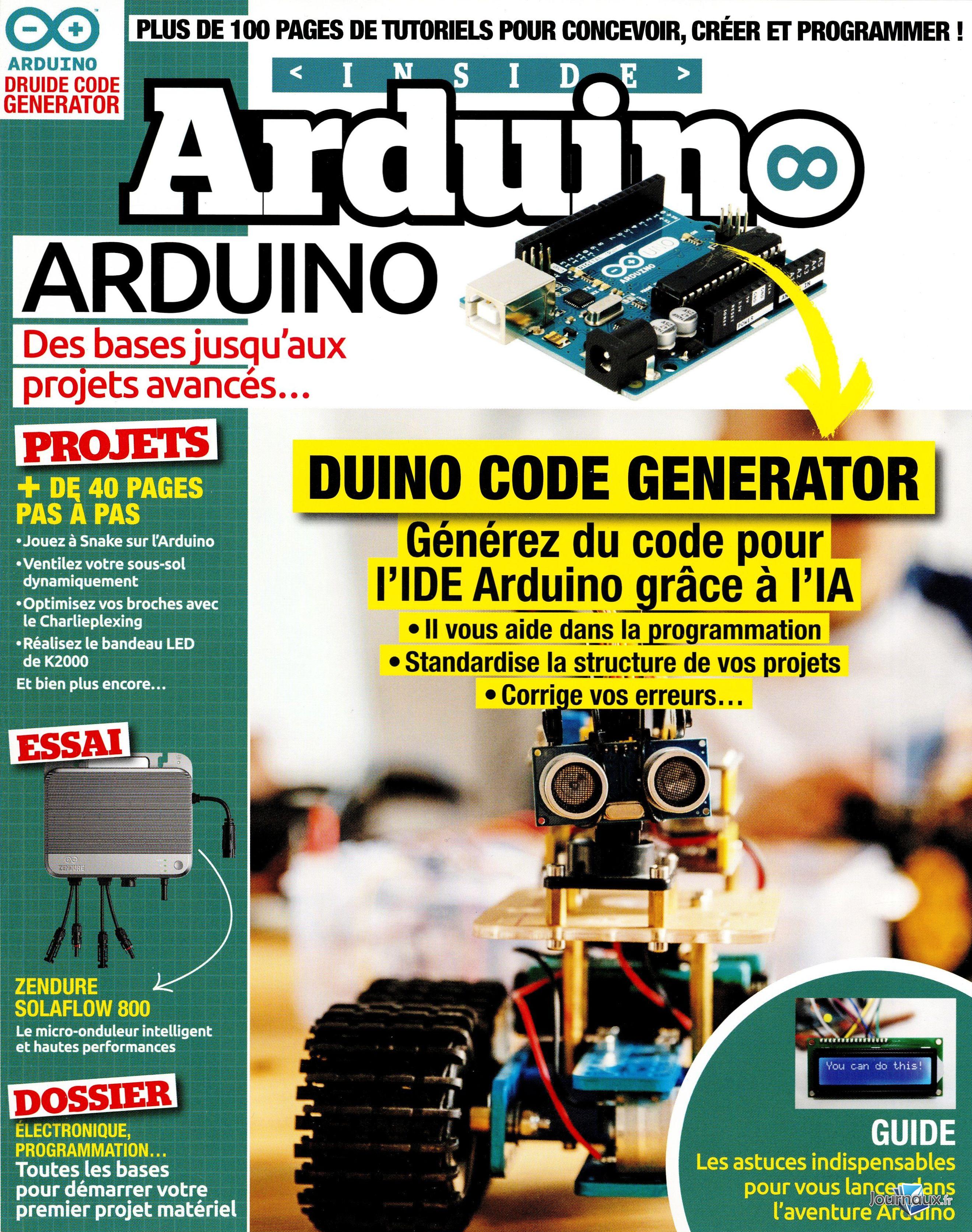 Inside Arduino Pack 3 Magazines n° 9 2025-10-24