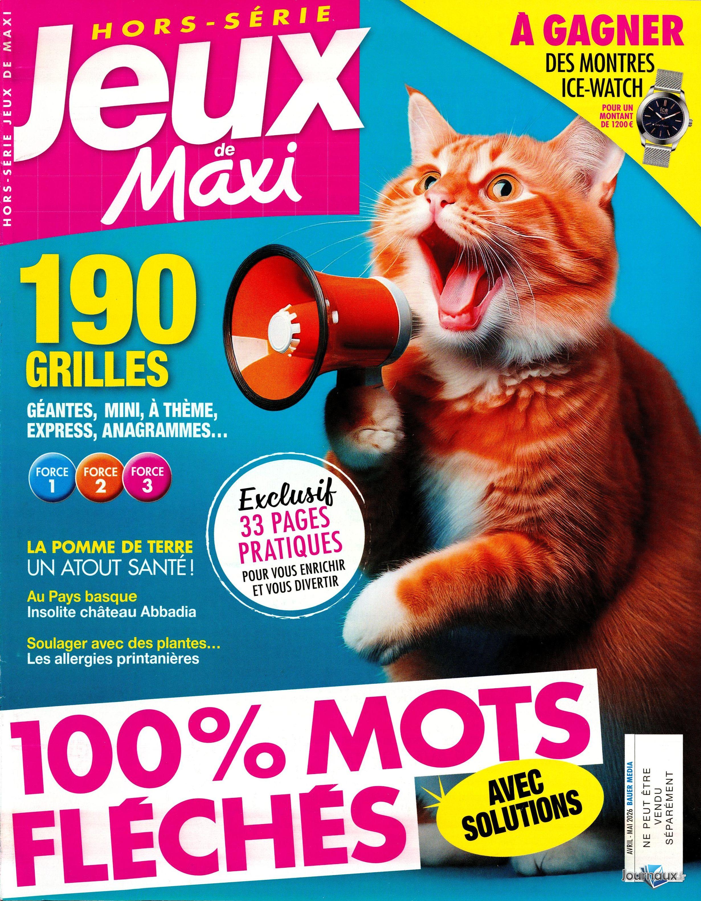 Les Jeux de Maxi  + Hors-Série n° 336 2026-04-20