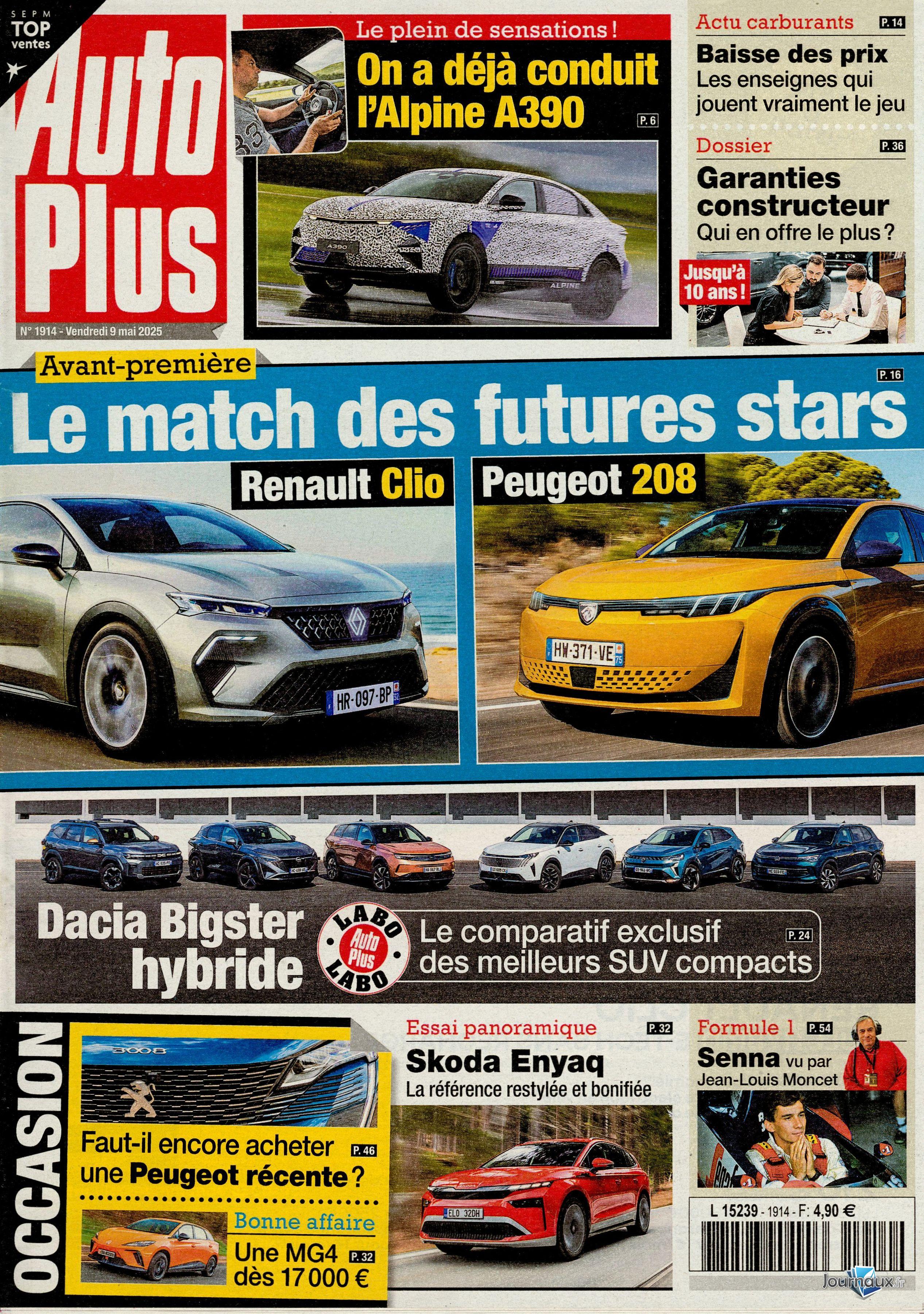 Auto Plus + L'Auto-Journal n° 1914 2025-05-09