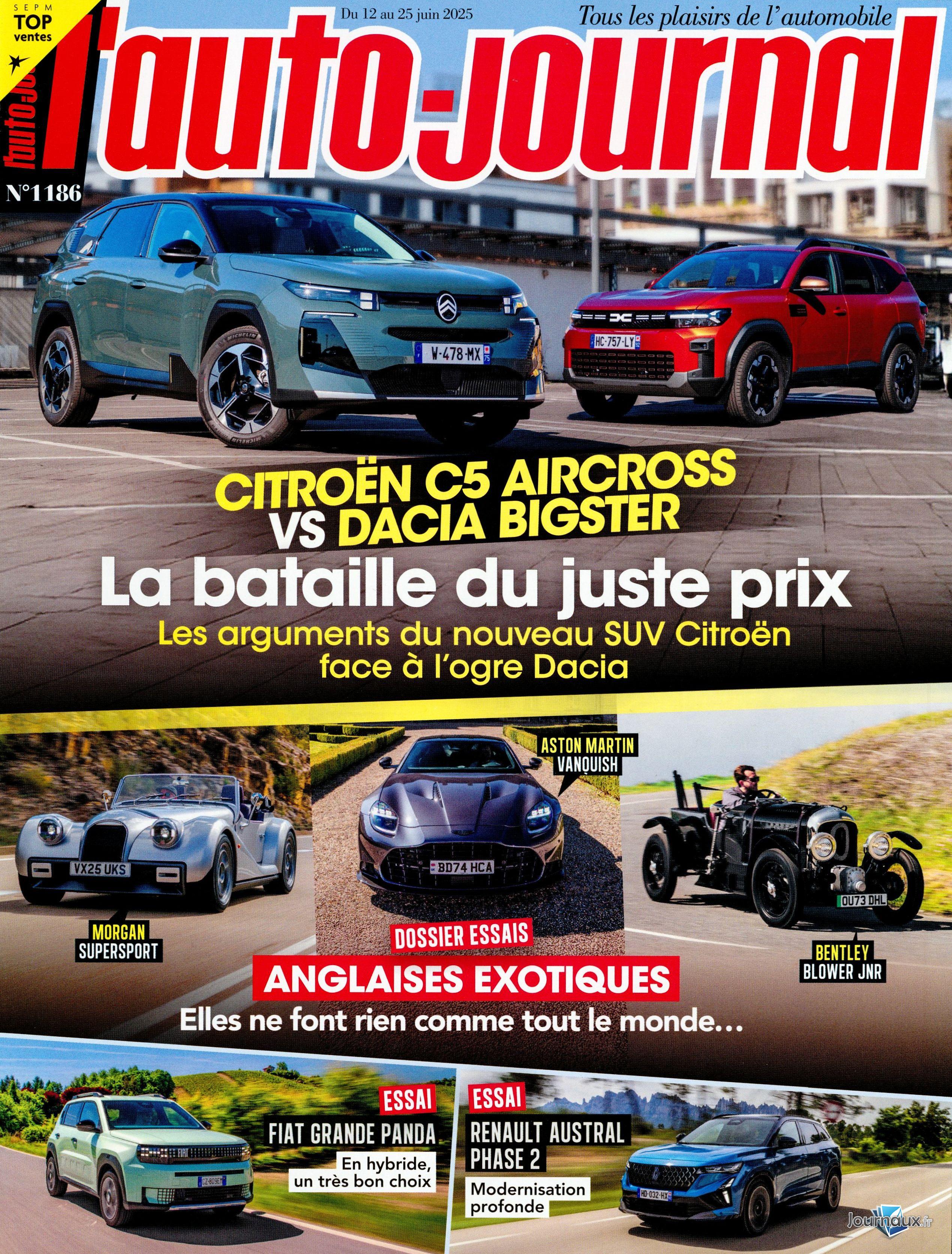 Auto Plus + L'Auto-Journal n° 1920 2025-06-20