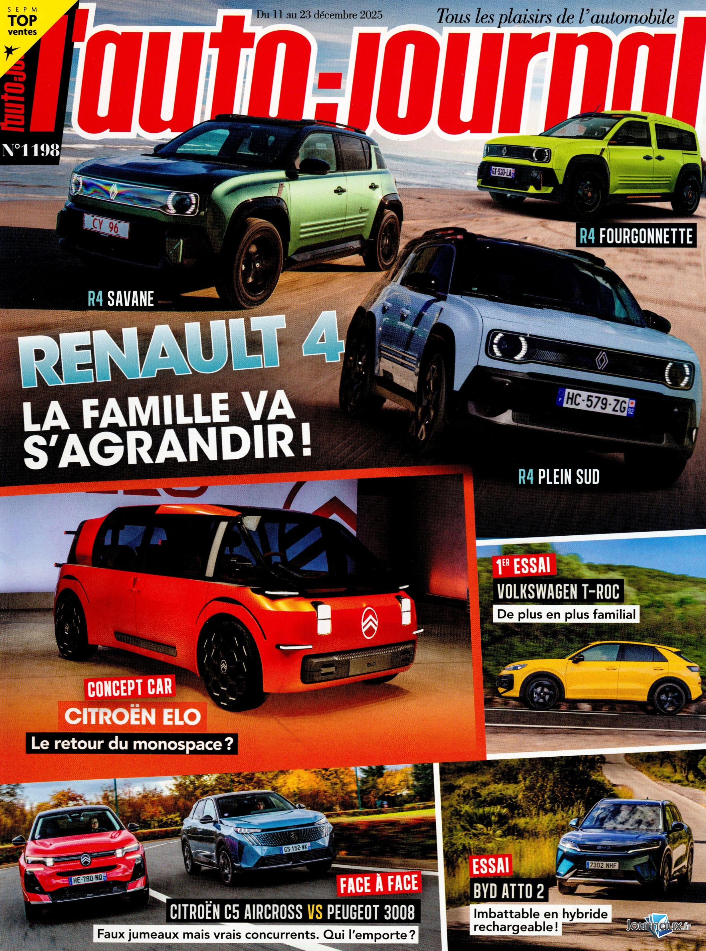 Auto Plus + L'Auto-Journal n° 1946 2025-12-19