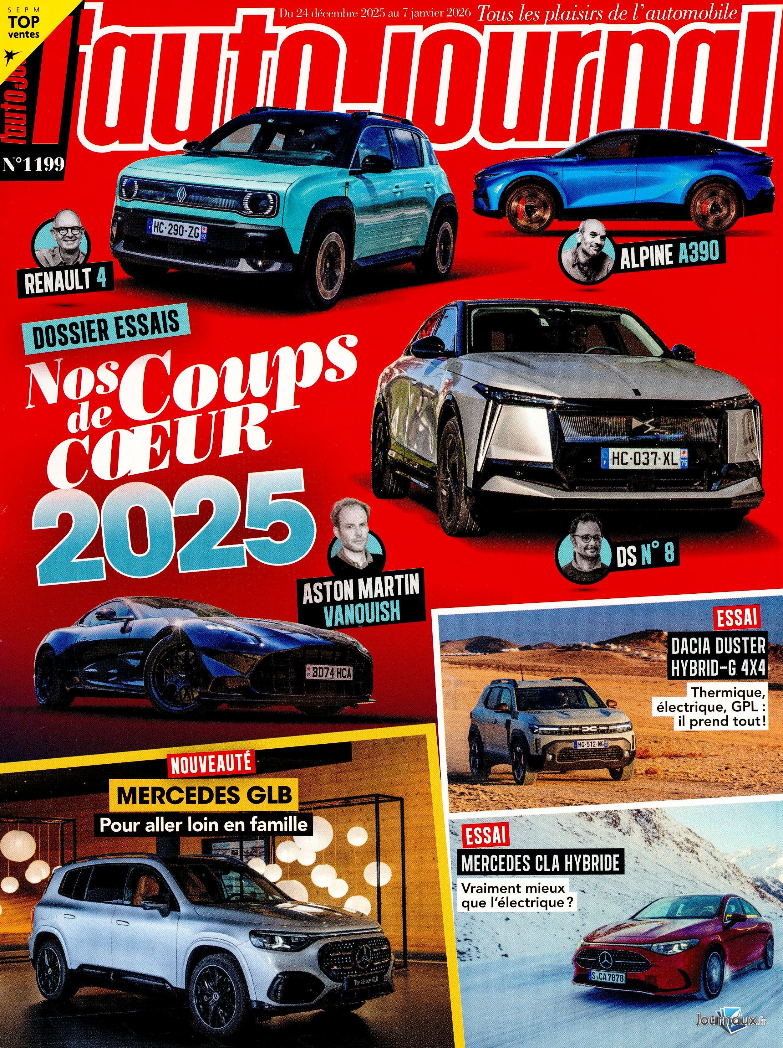 Auto Plus + L'Auto-Journal n° 1948 2026-01-02
