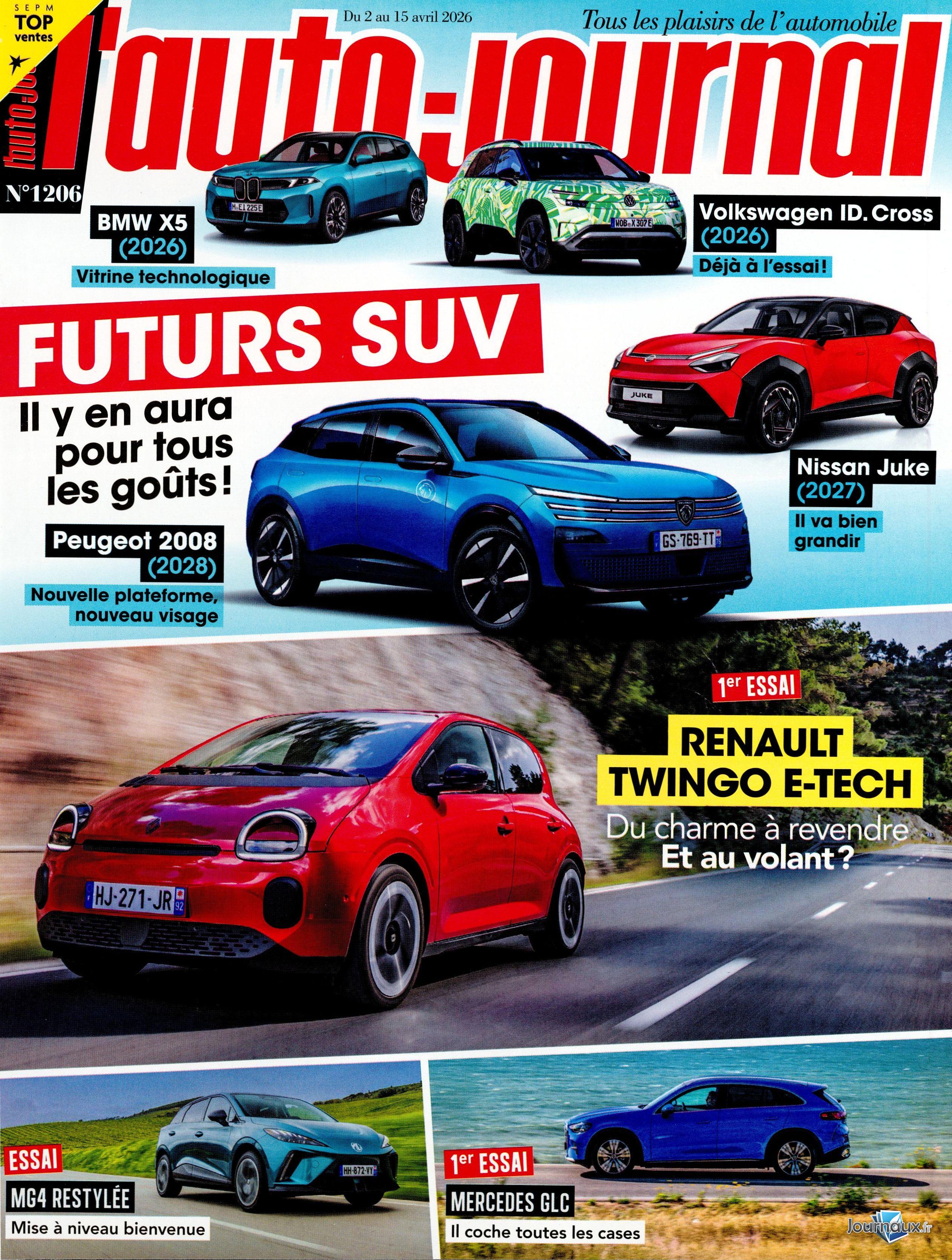 Auto Plus + L'Auto-Journal n° 1962 2026-04-10