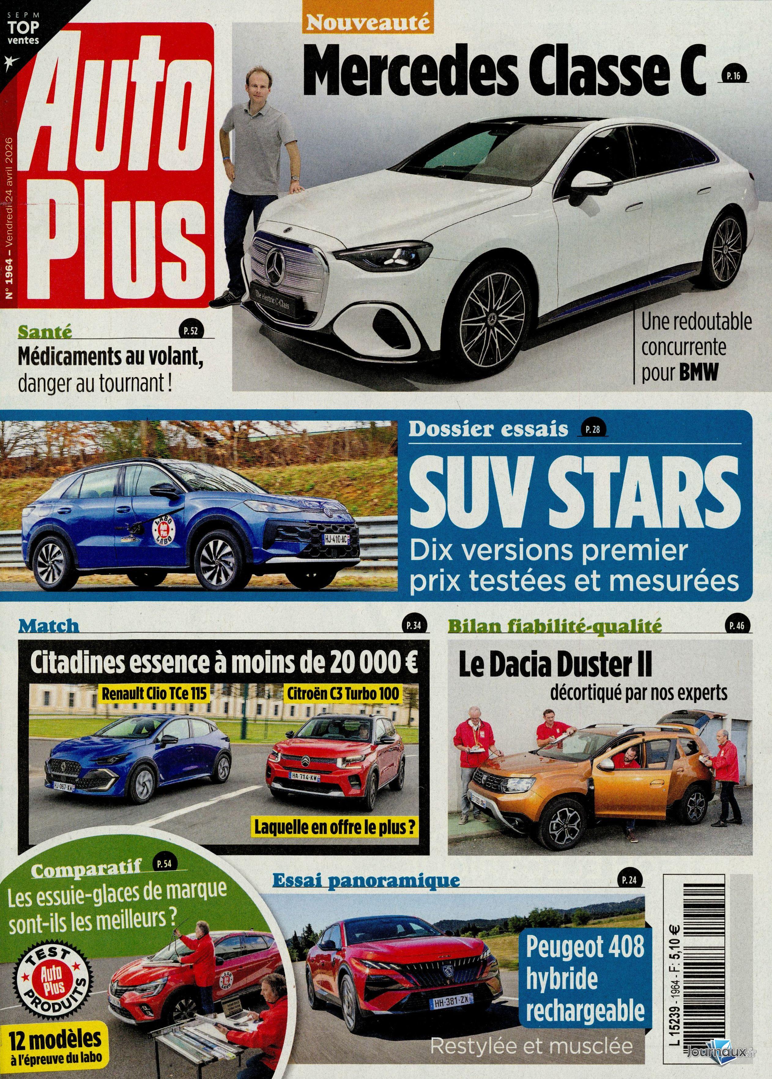 Auto Plus + L'Auto-Journal n° 1964 2026-04-24