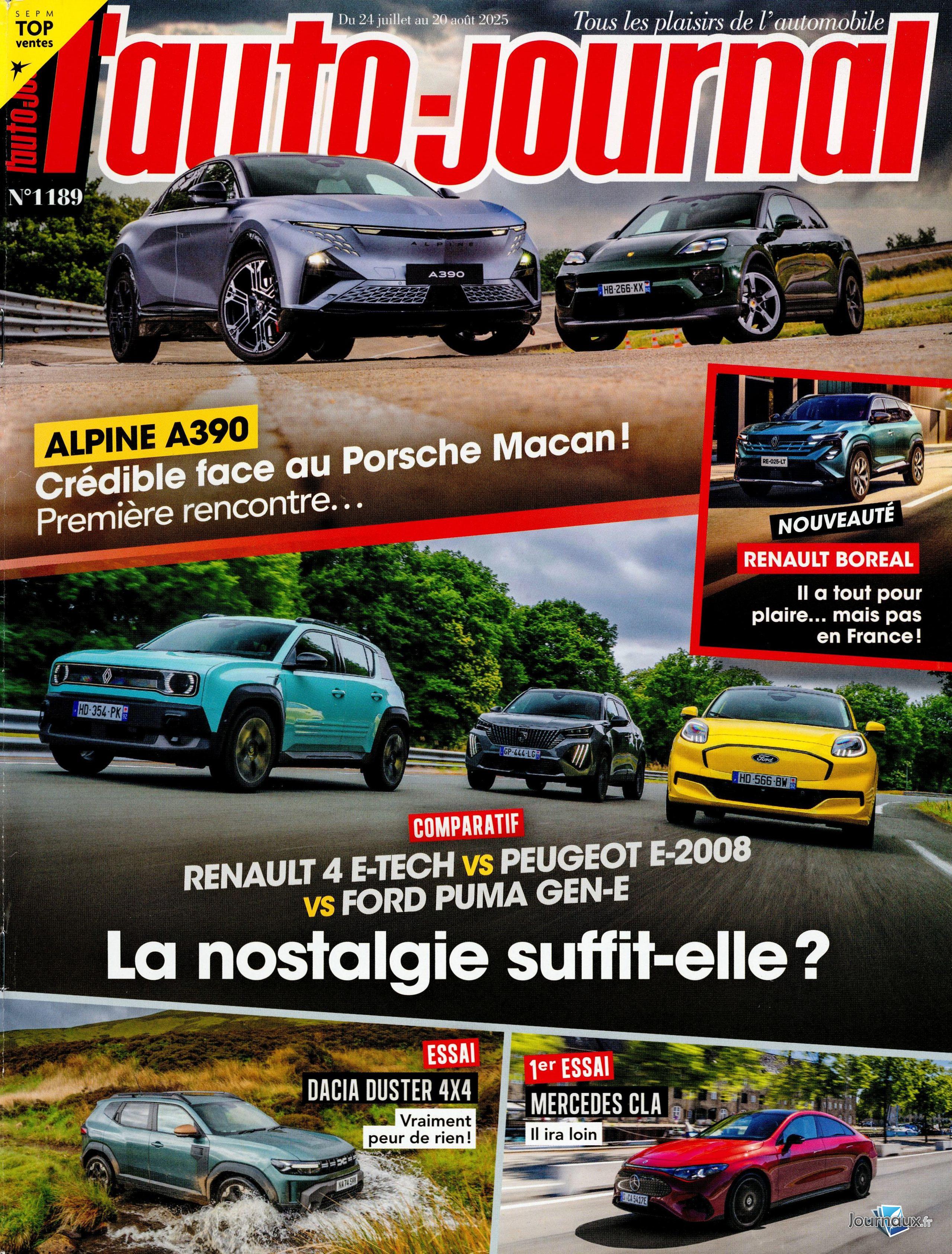 Auto Plus + L'Auto-Journal n° 1926 2025-08-01