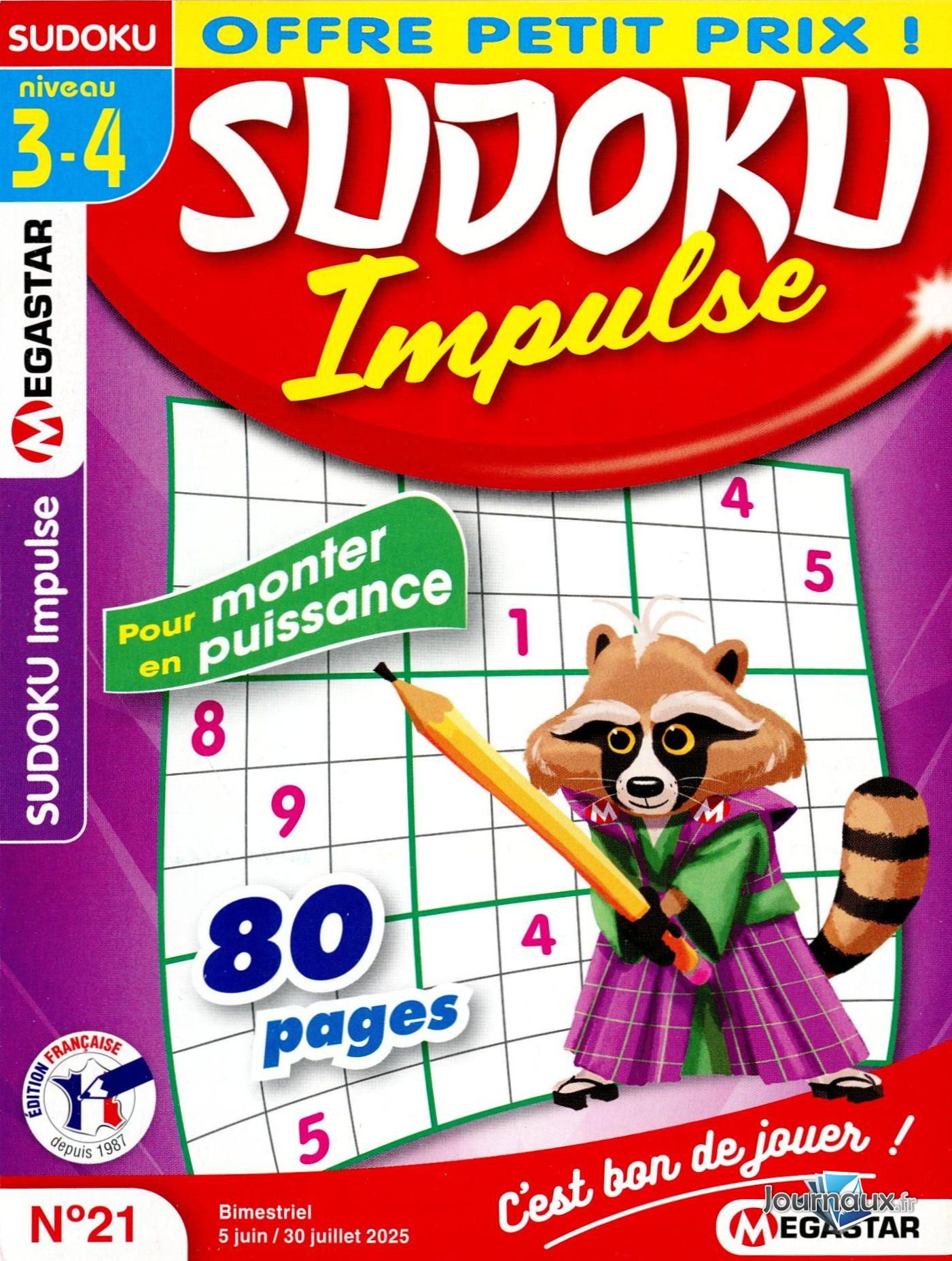 MG Sudoku Impulse Niv. 3-4 n° 21 2025-06-05