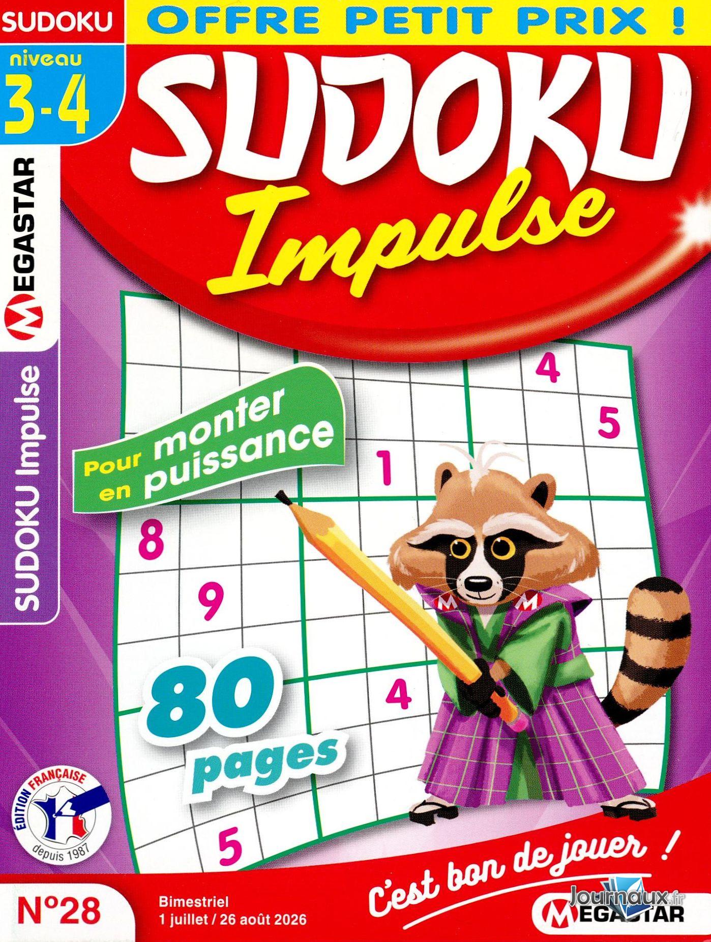 MG Sudoku Impulse Niv. 3-4 n° 28 2026-07-01