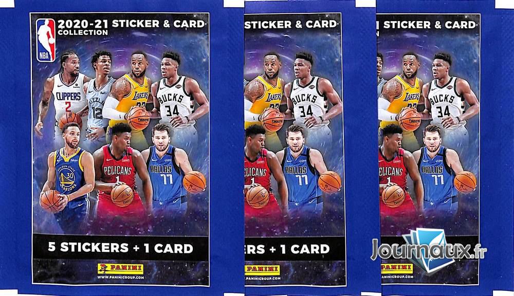 NBA 2020/2021 Album + 2 Pochettes Panini n° 1 2021-03-05