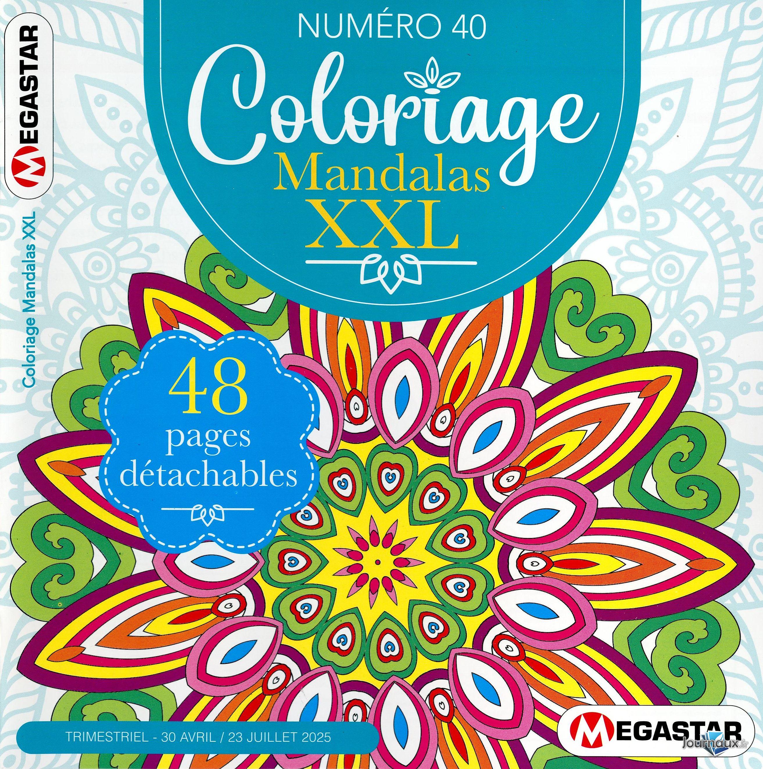 MG Coloriage Mandalas XXL n° 40 2025-04-30