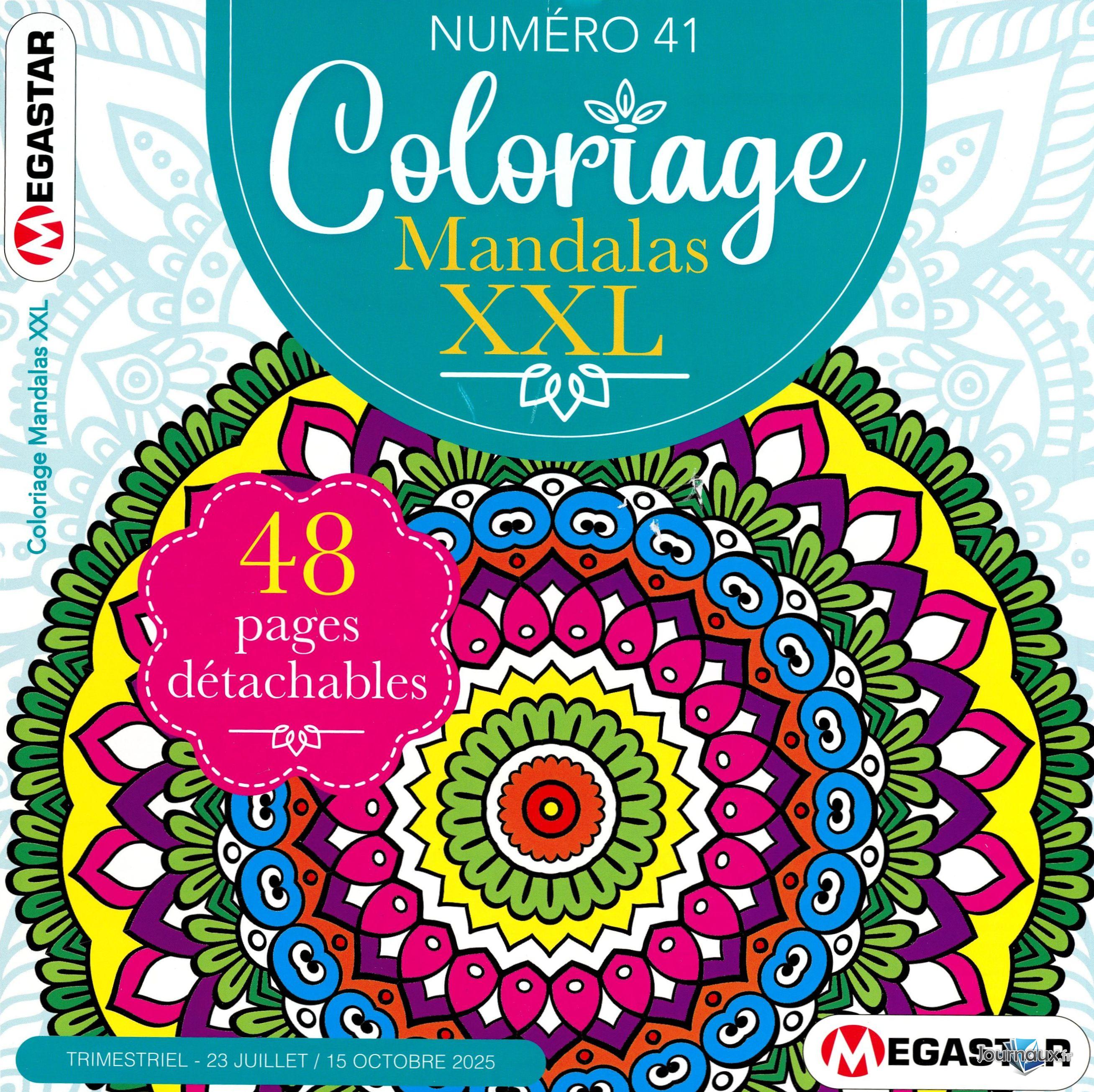MG Coloriage Mandalas XXL n° 41 2025-07-23