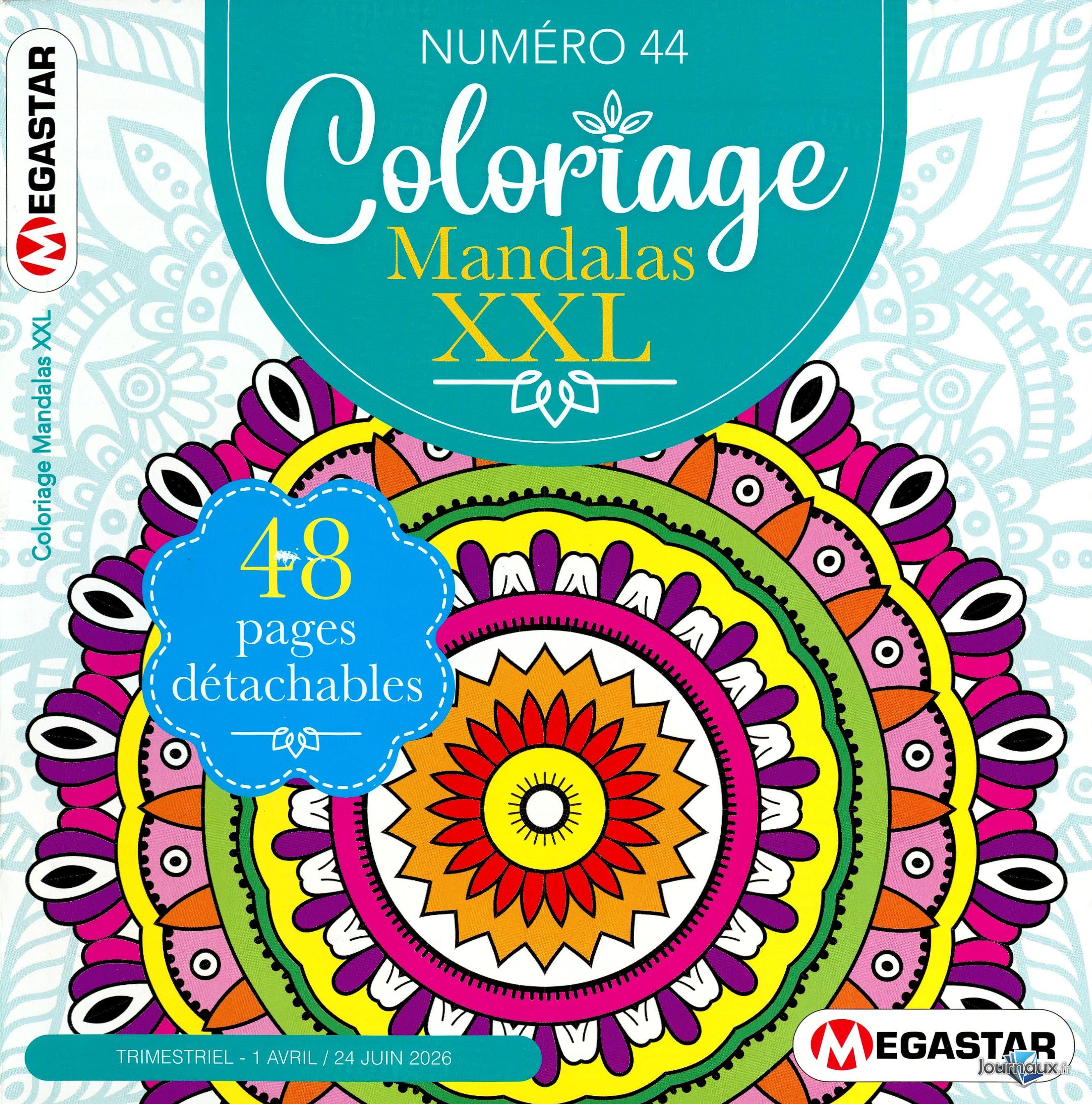 MG Coloriage Mandalas XXL n° 44 2026-04-01