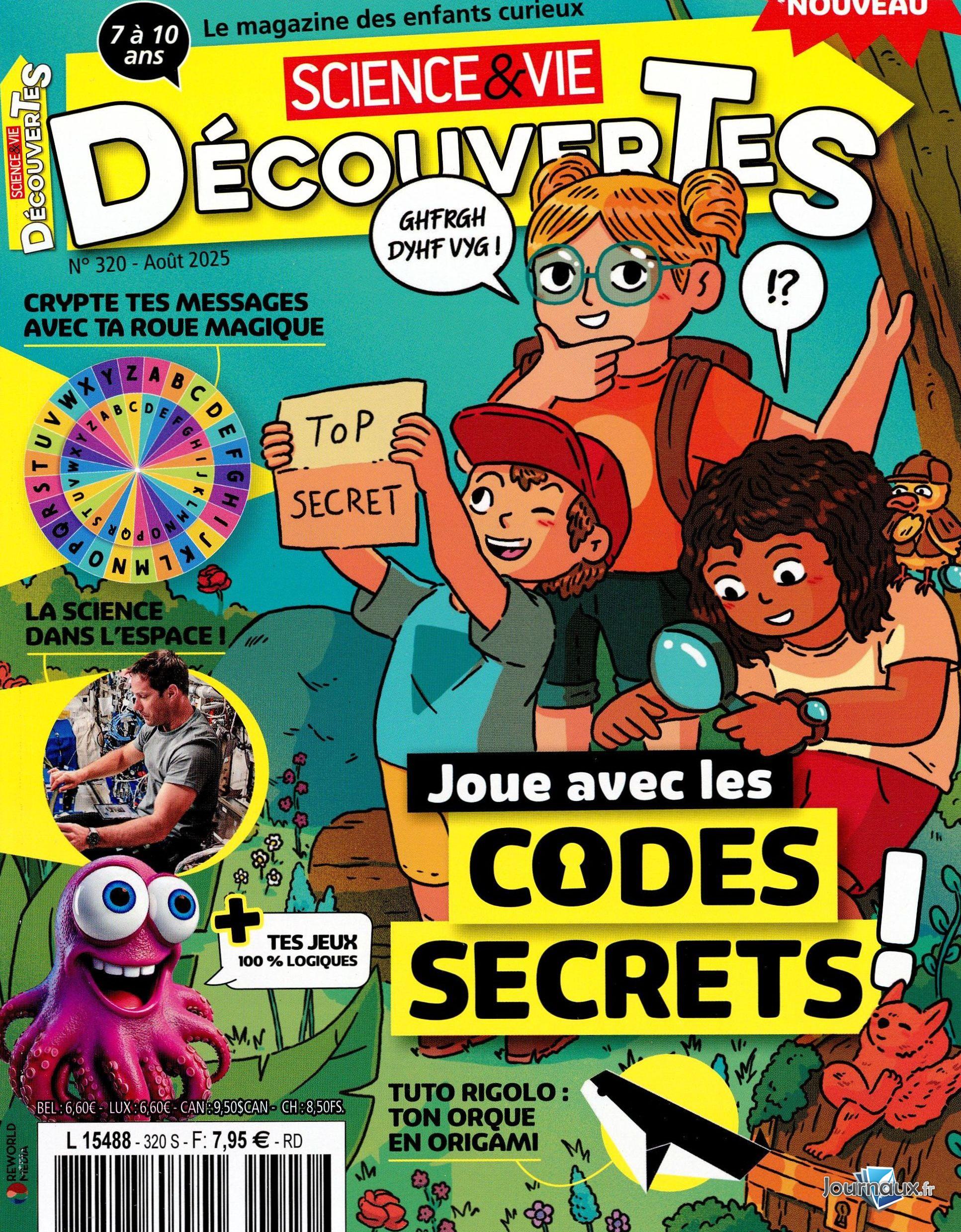 Science et Vie Découvertes n° 320 2025-07-03