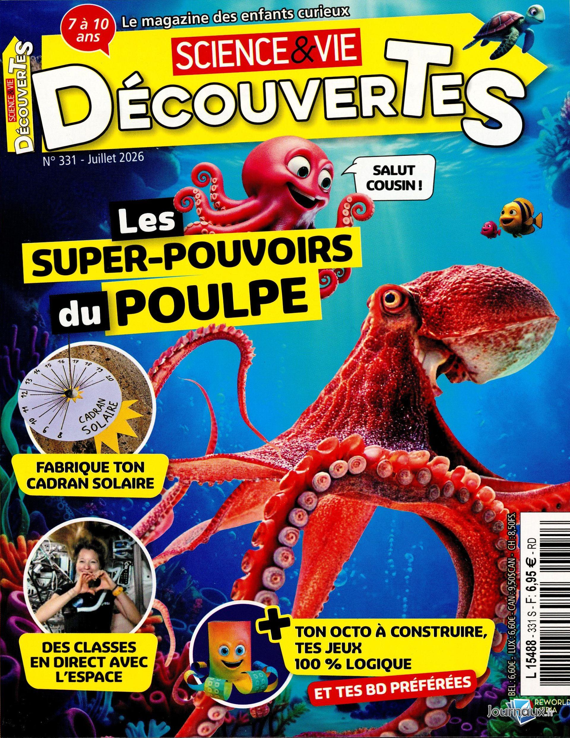 Science et Vie Découvertes n° 331 2026-06-10