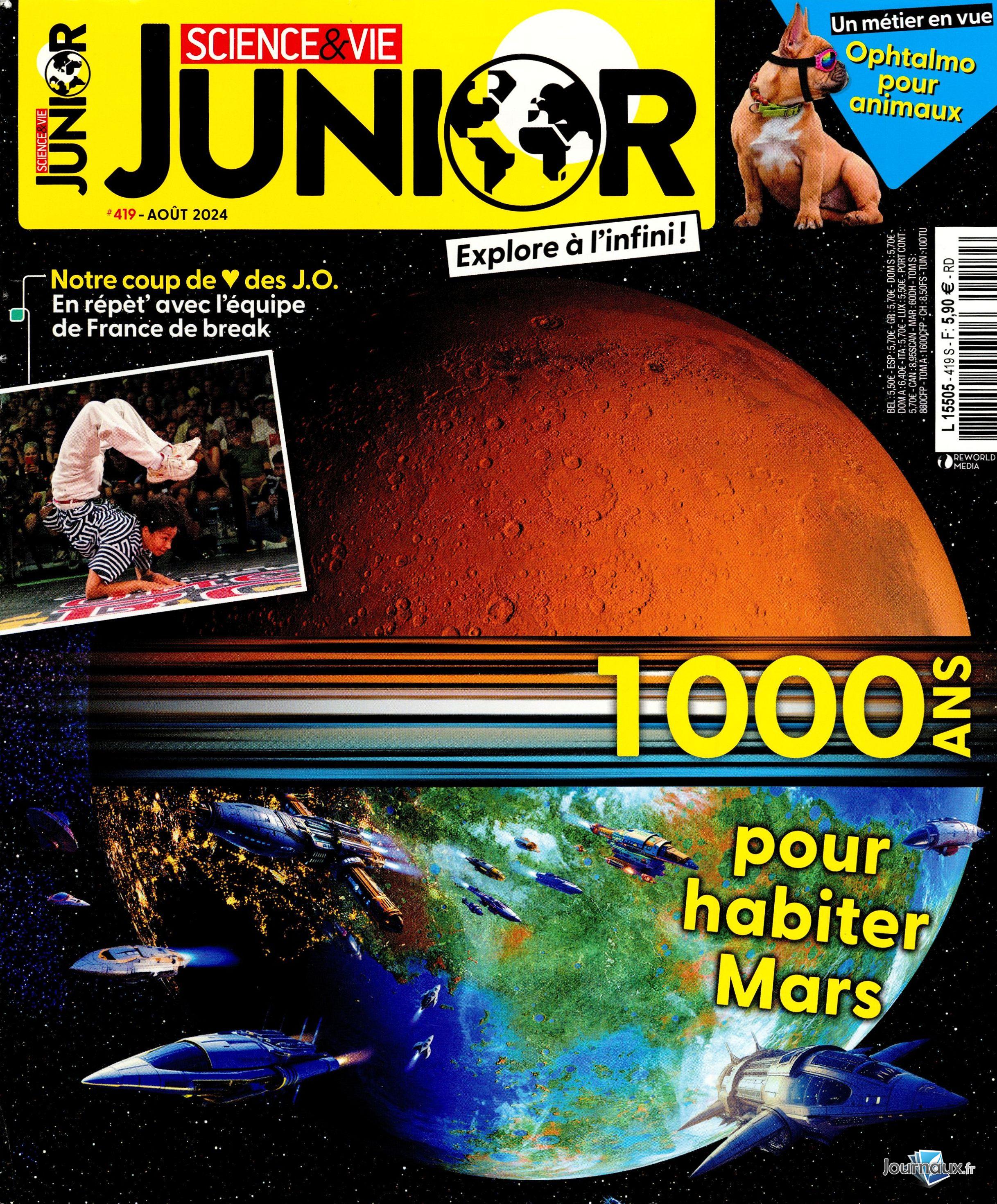 Science & Vie Junior n° 419 2024-07-03