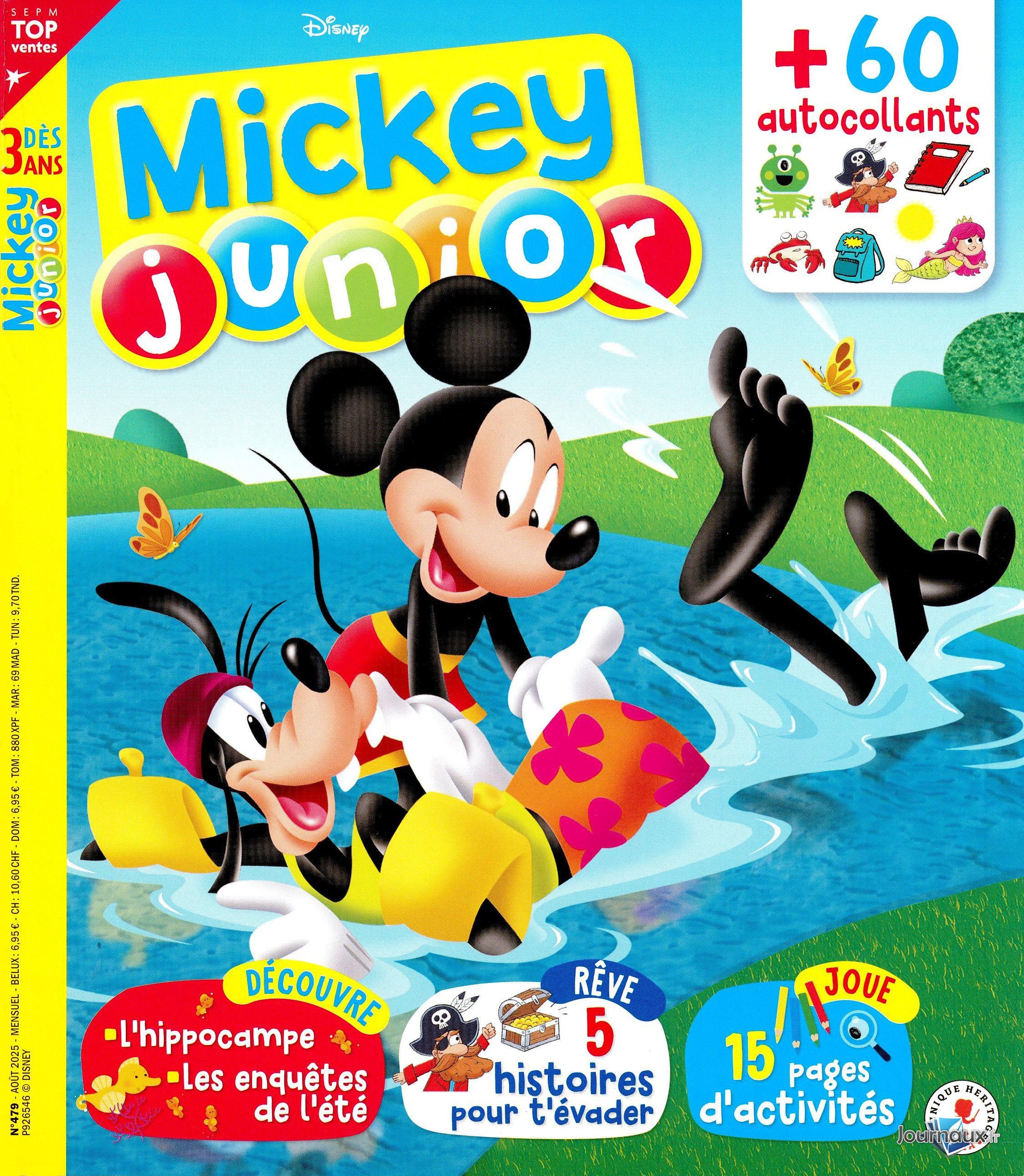 Mickey Junior + Cadeau n° 479 2025-07-22