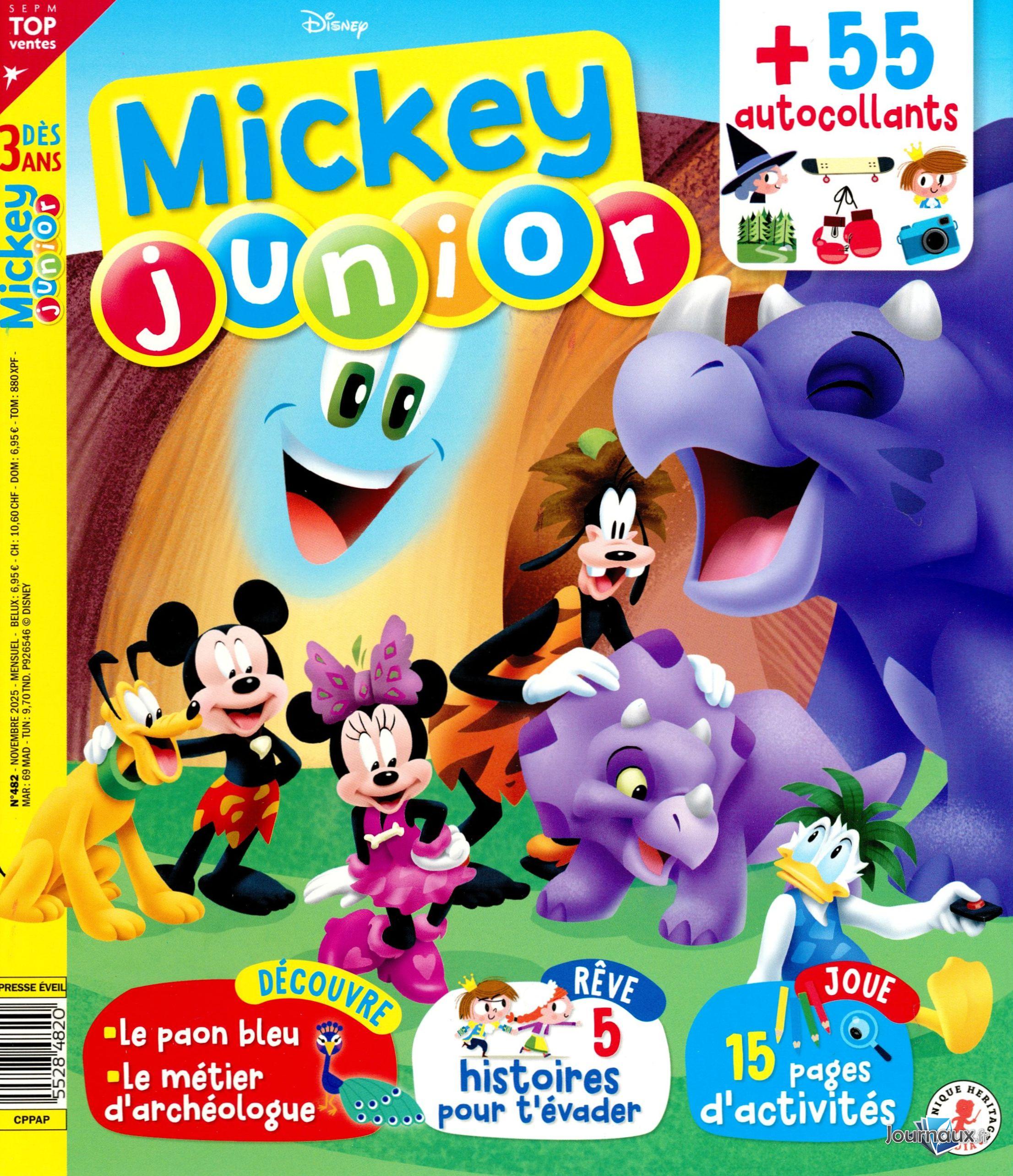 Mickey Junior + Cadeau n° 483 2025-11-19
